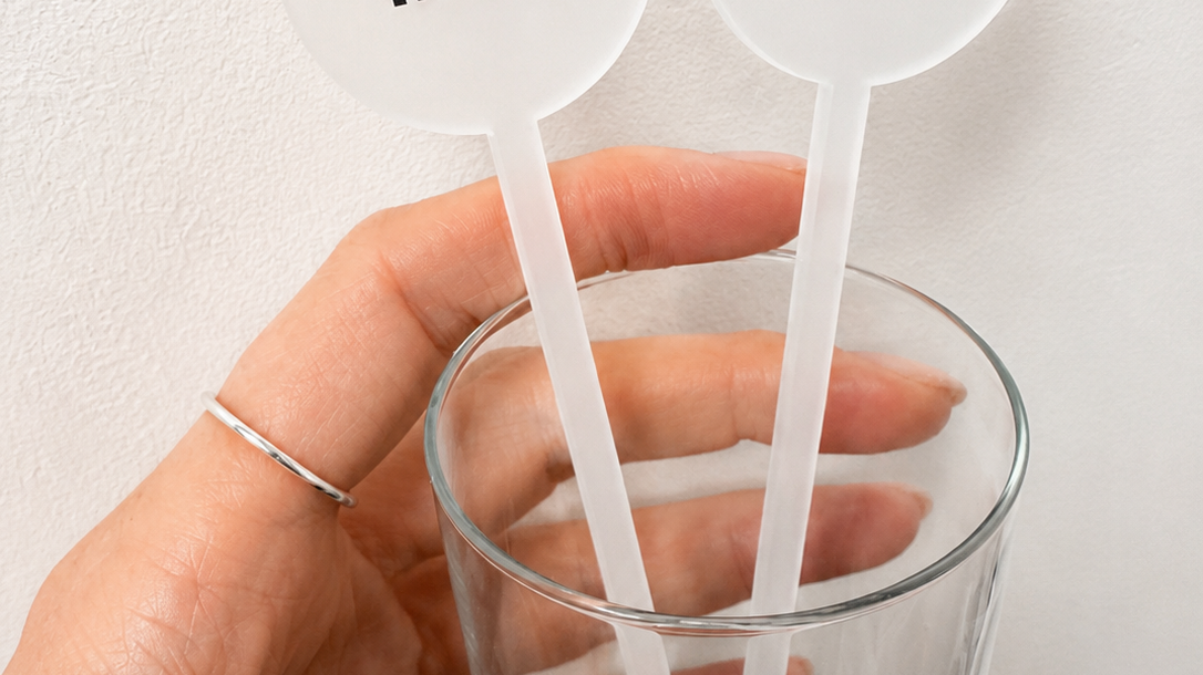 Case Study: Make Up By Mario – Luxury Acrylic Drink Stirrers for a Premium Beauty Event
