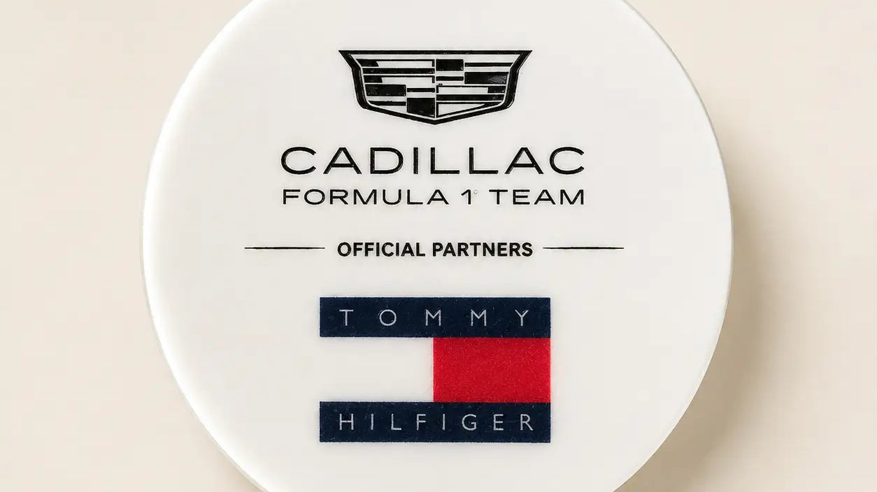 Cadillac Formula One Team – Premium Acrylic Tokens for the Silverstone Formula One Grand Prix