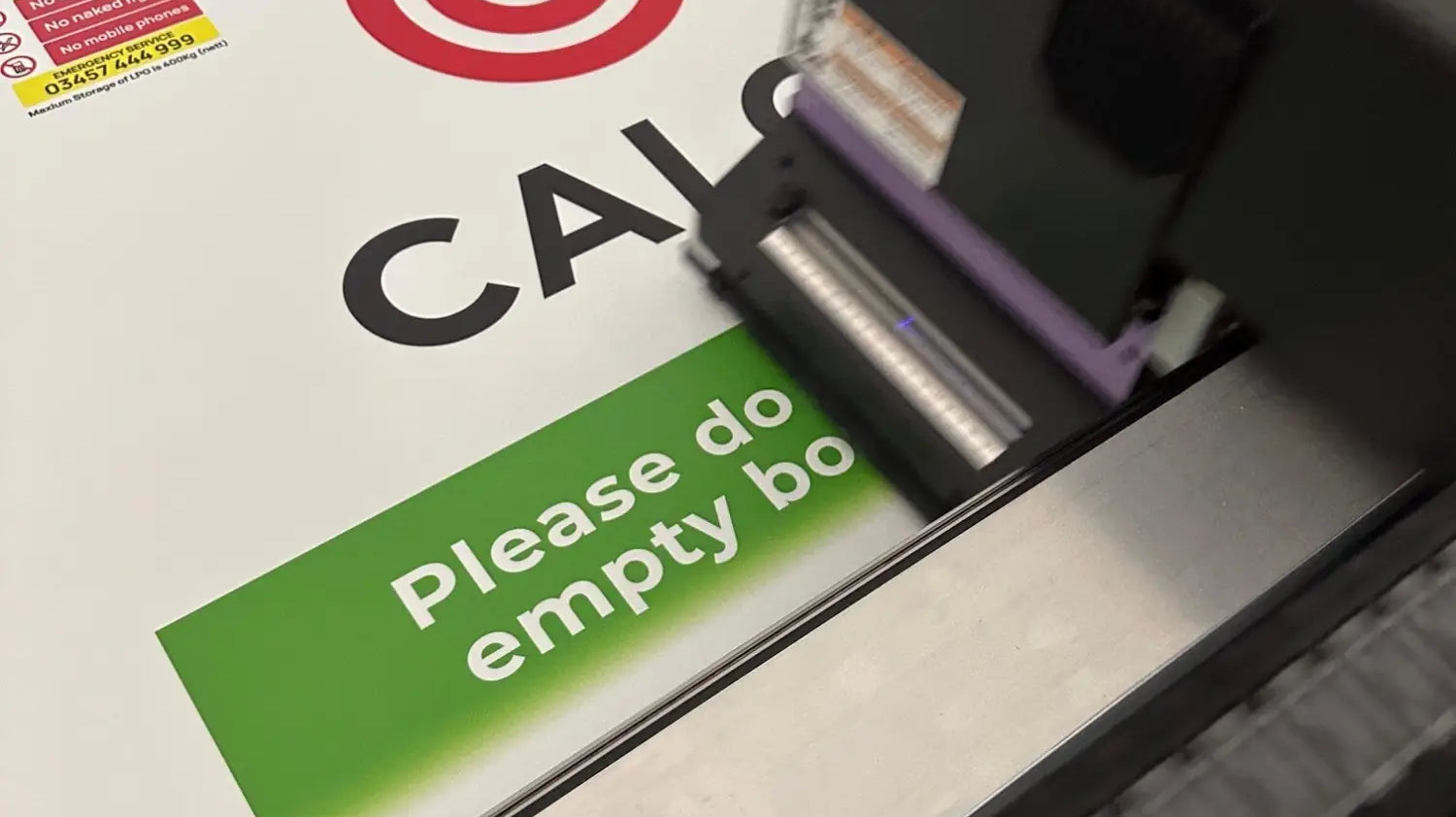 Case study: supporting fuel express with national calor gas signage