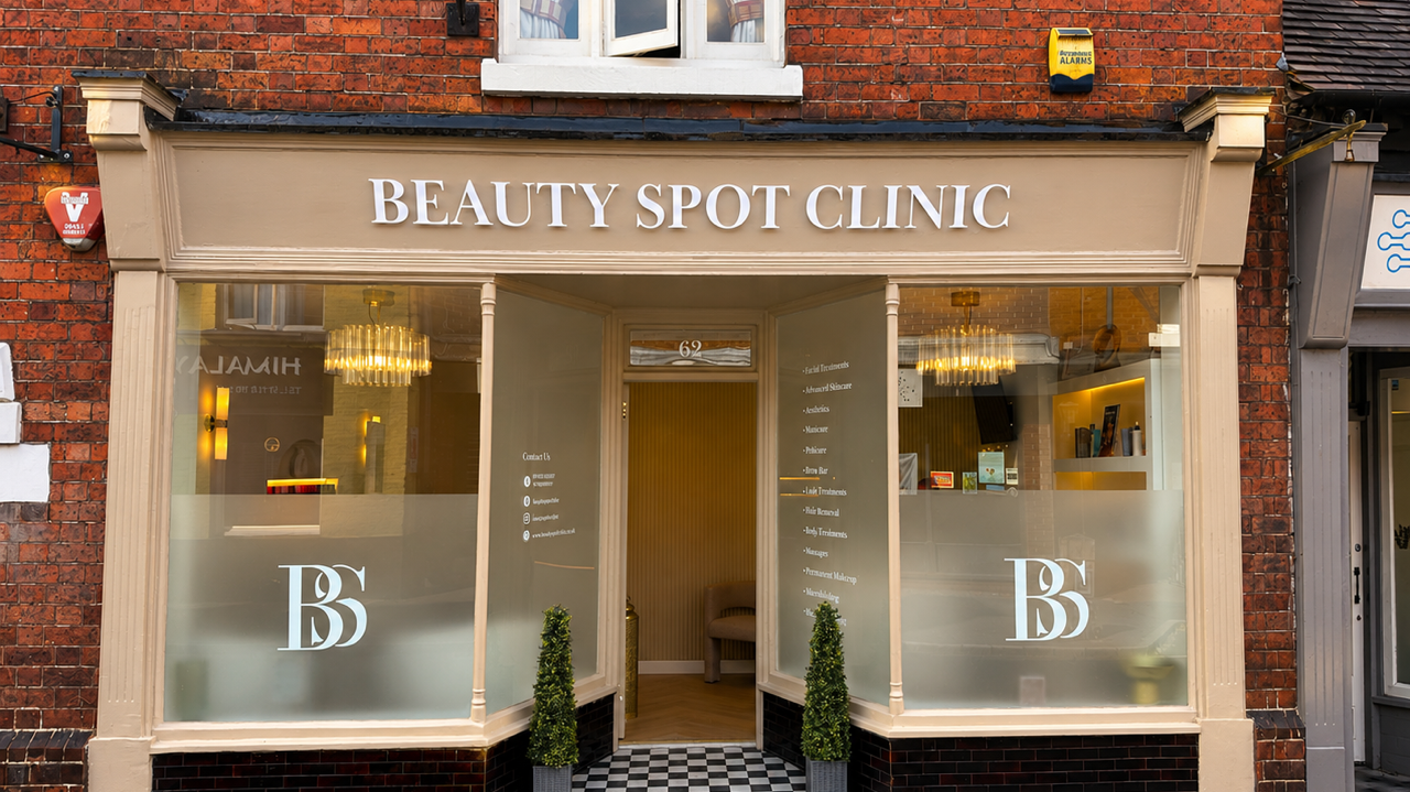 Beauty Spot Clinic – Premium Shopfront Branding in Bridgnorth