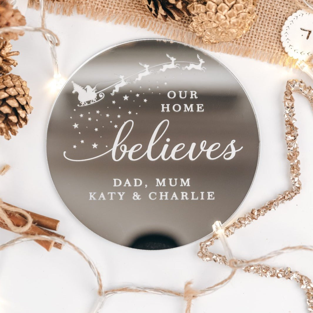 Personalised Family Christmas Keepsakes