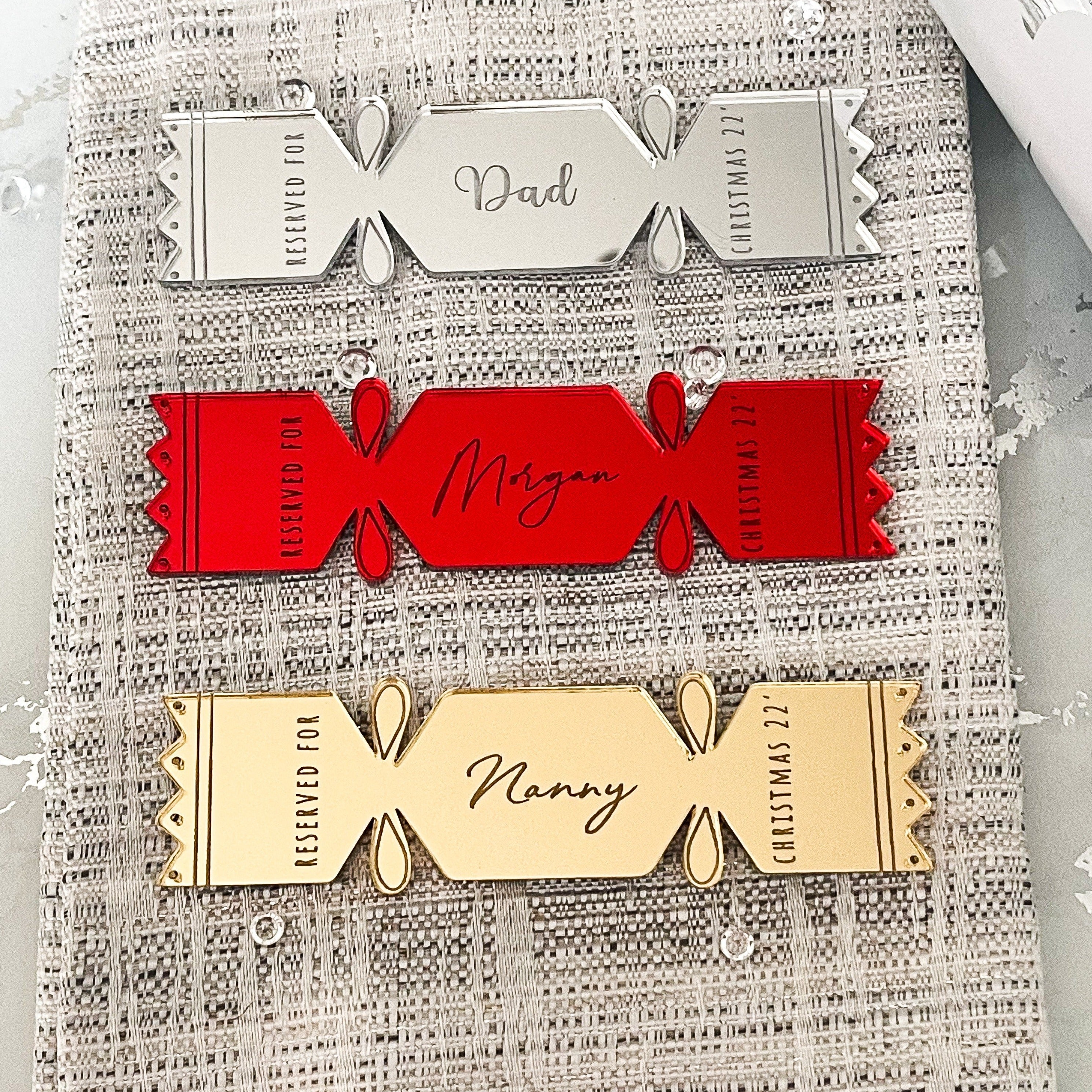 Christmas Party Place Cards