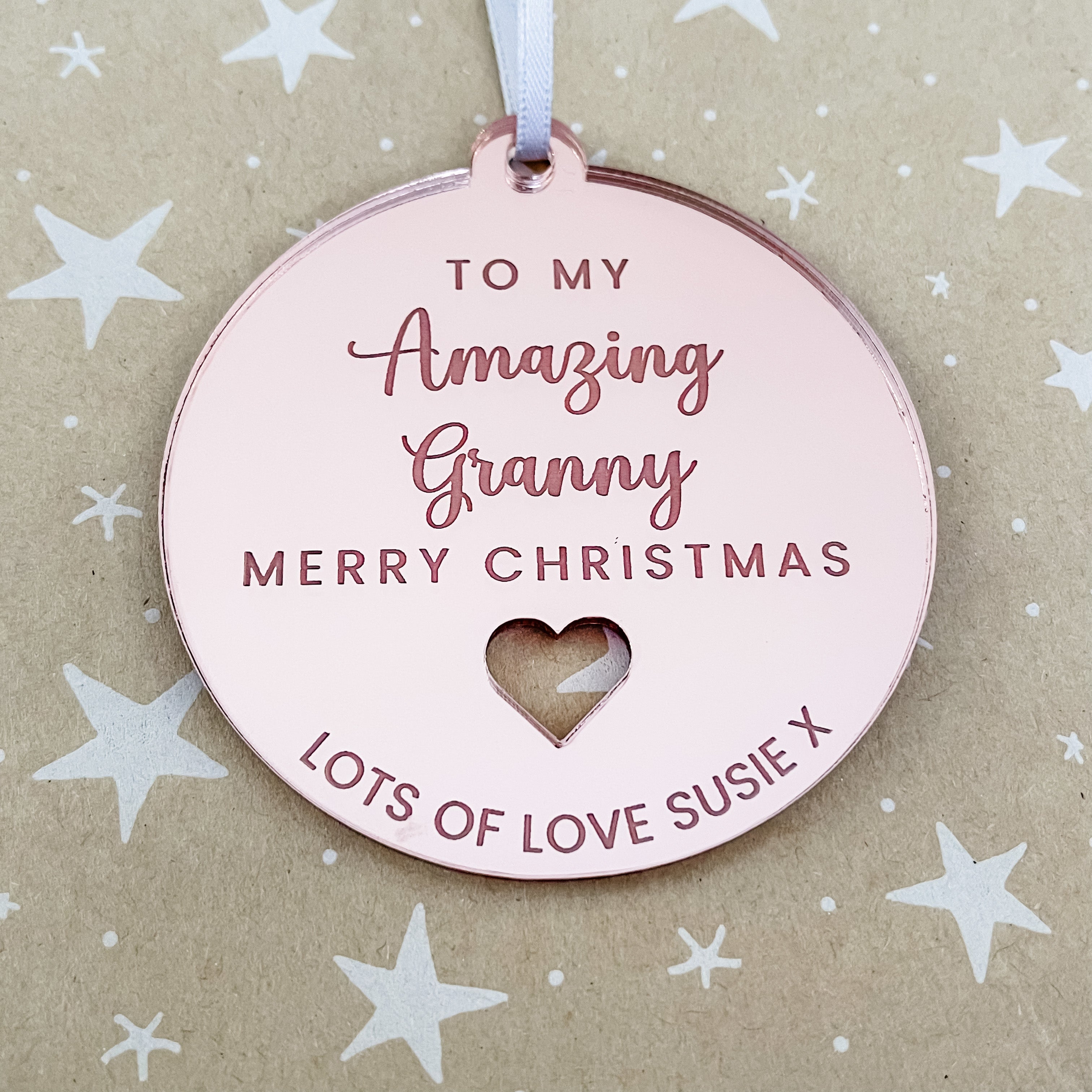 Personalised Christmas Bauble