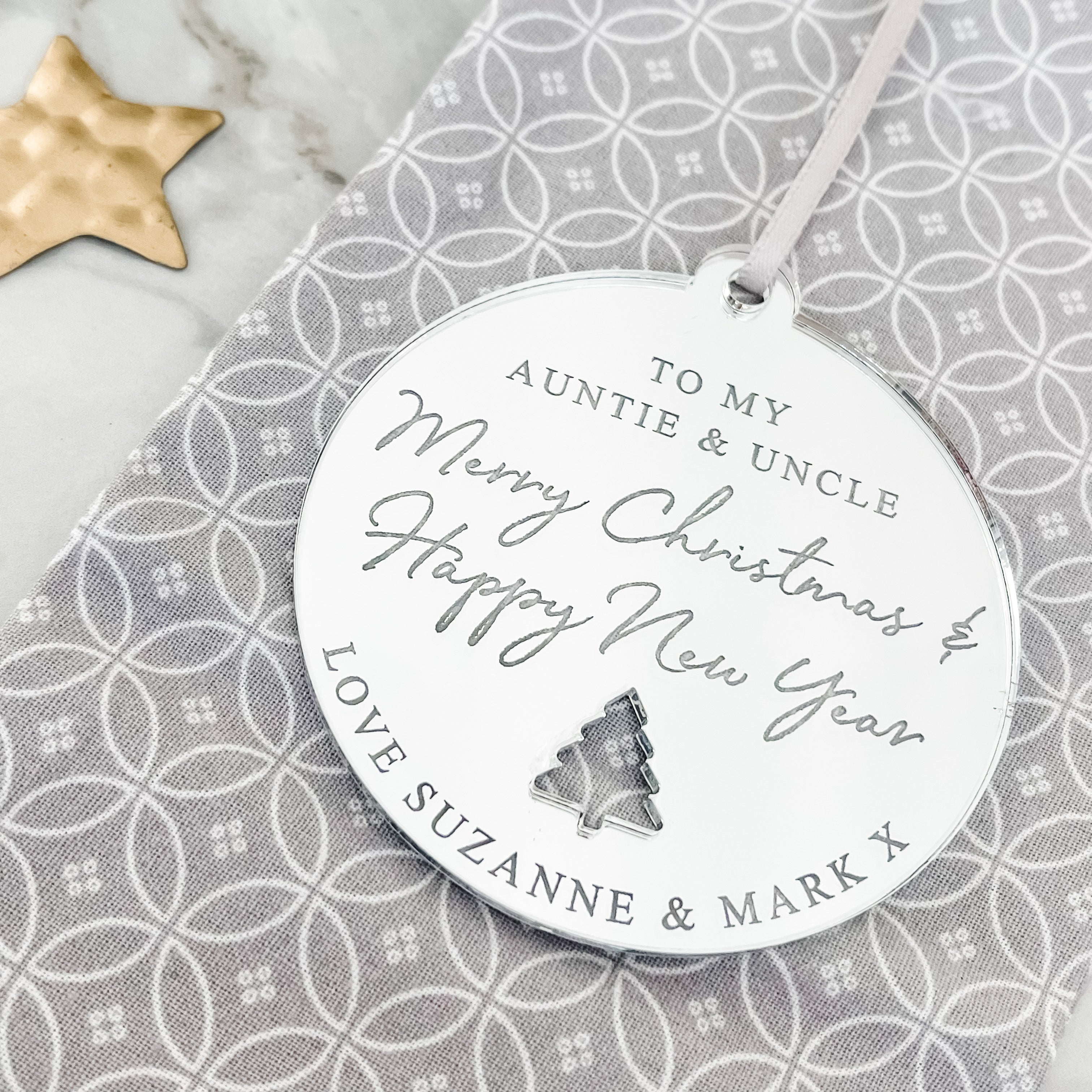 Merry Christmas Auntie & Uncle