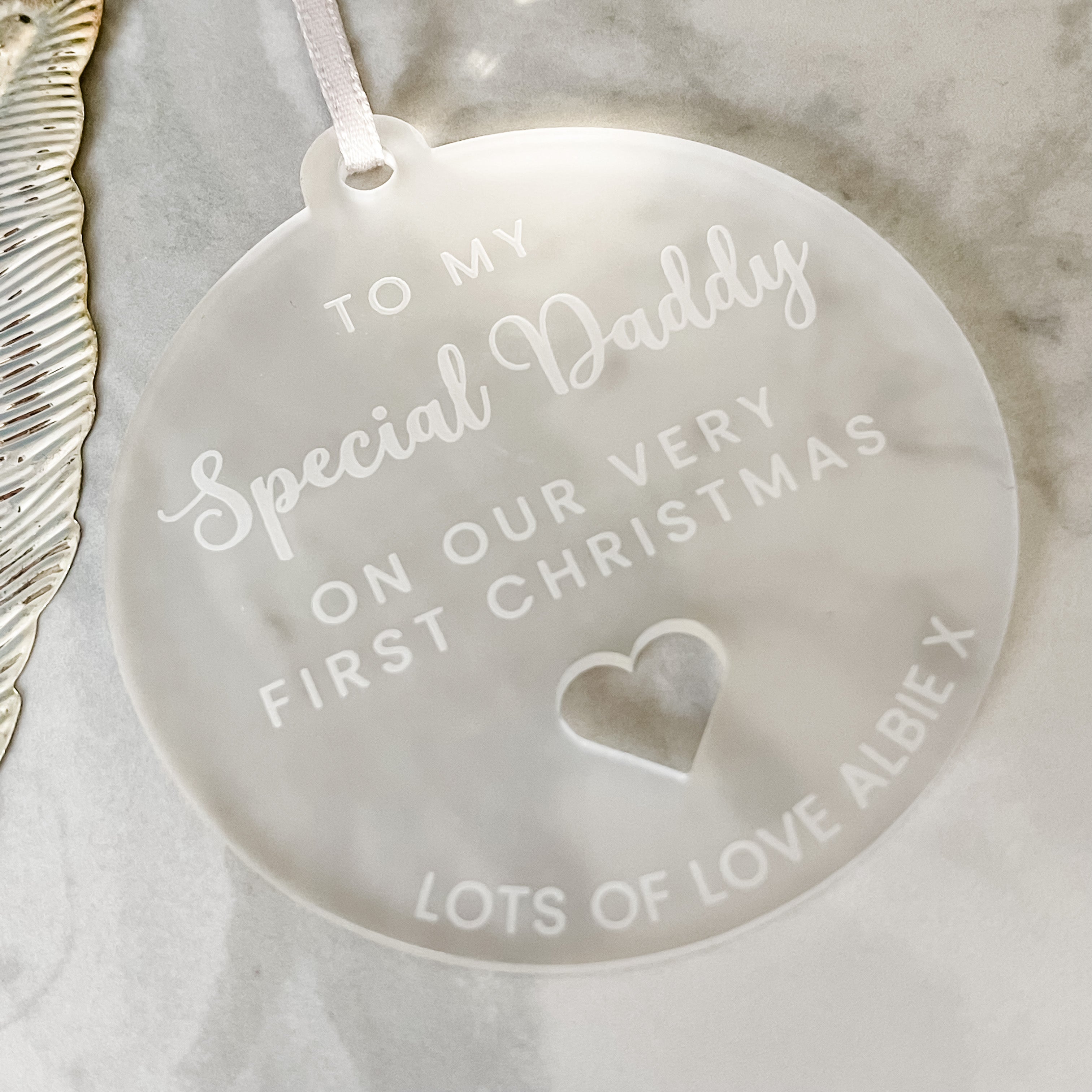 1st Christmas As My Daddy