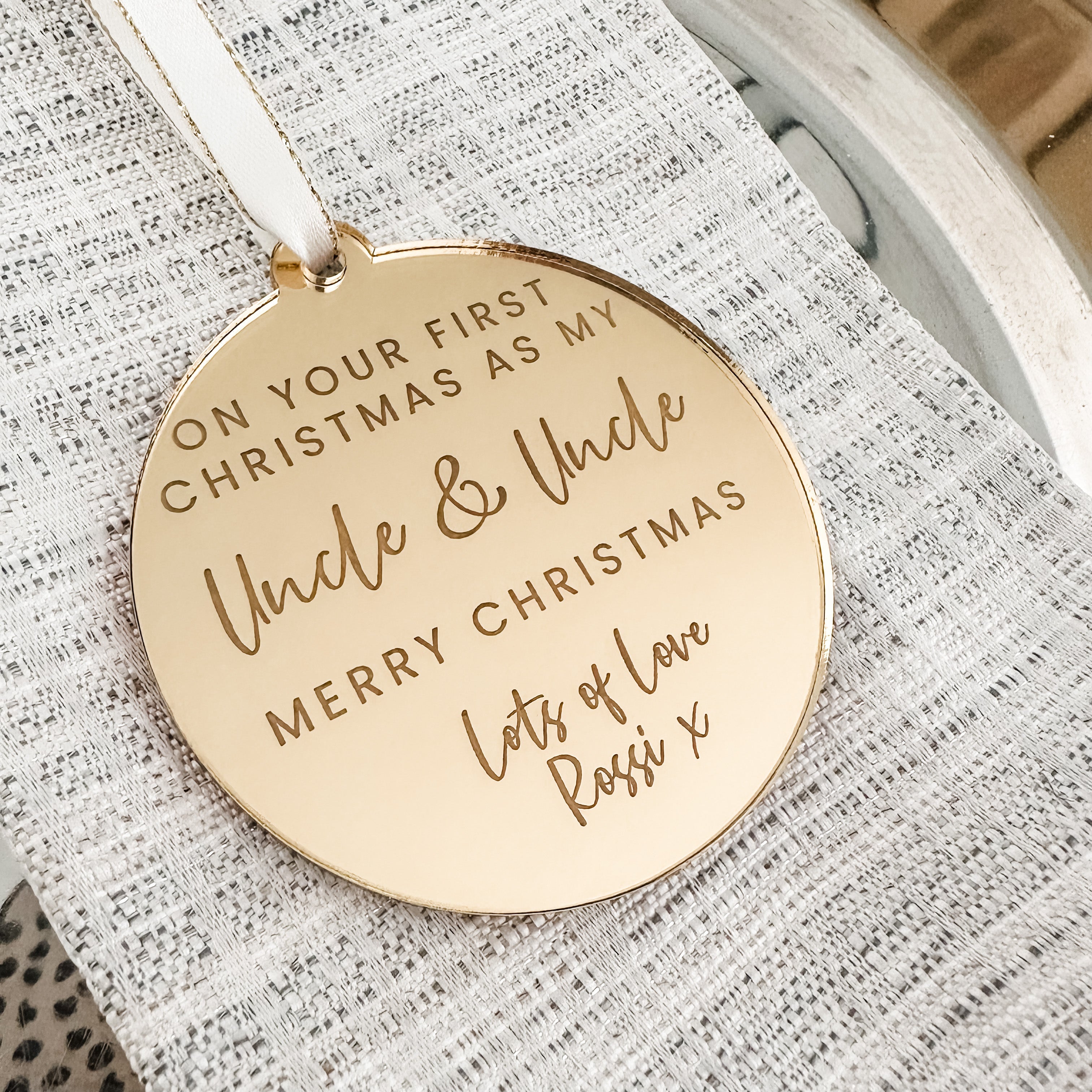 First Christmas As My Uncle & Uncle