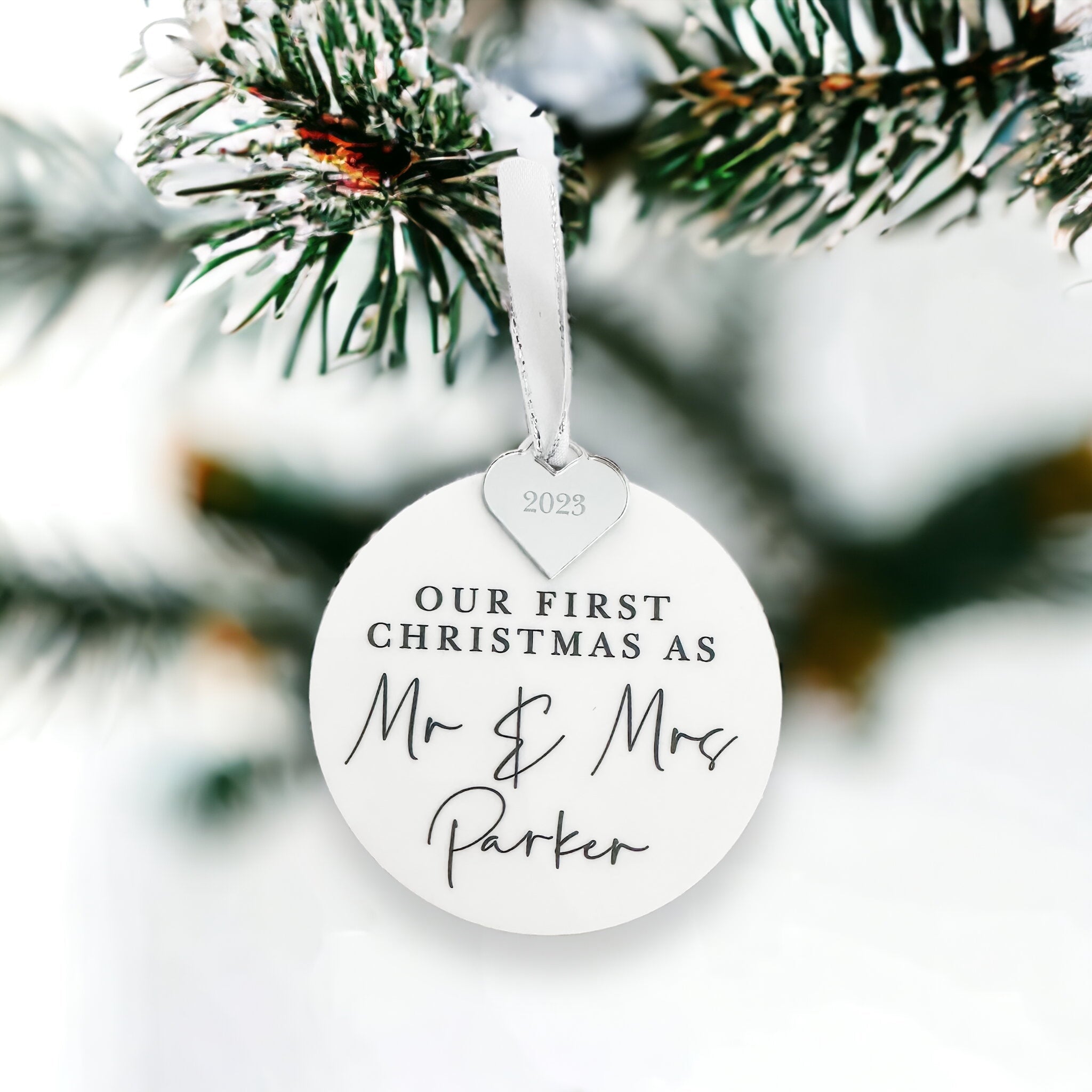 First Christmas Married Personalised Gift