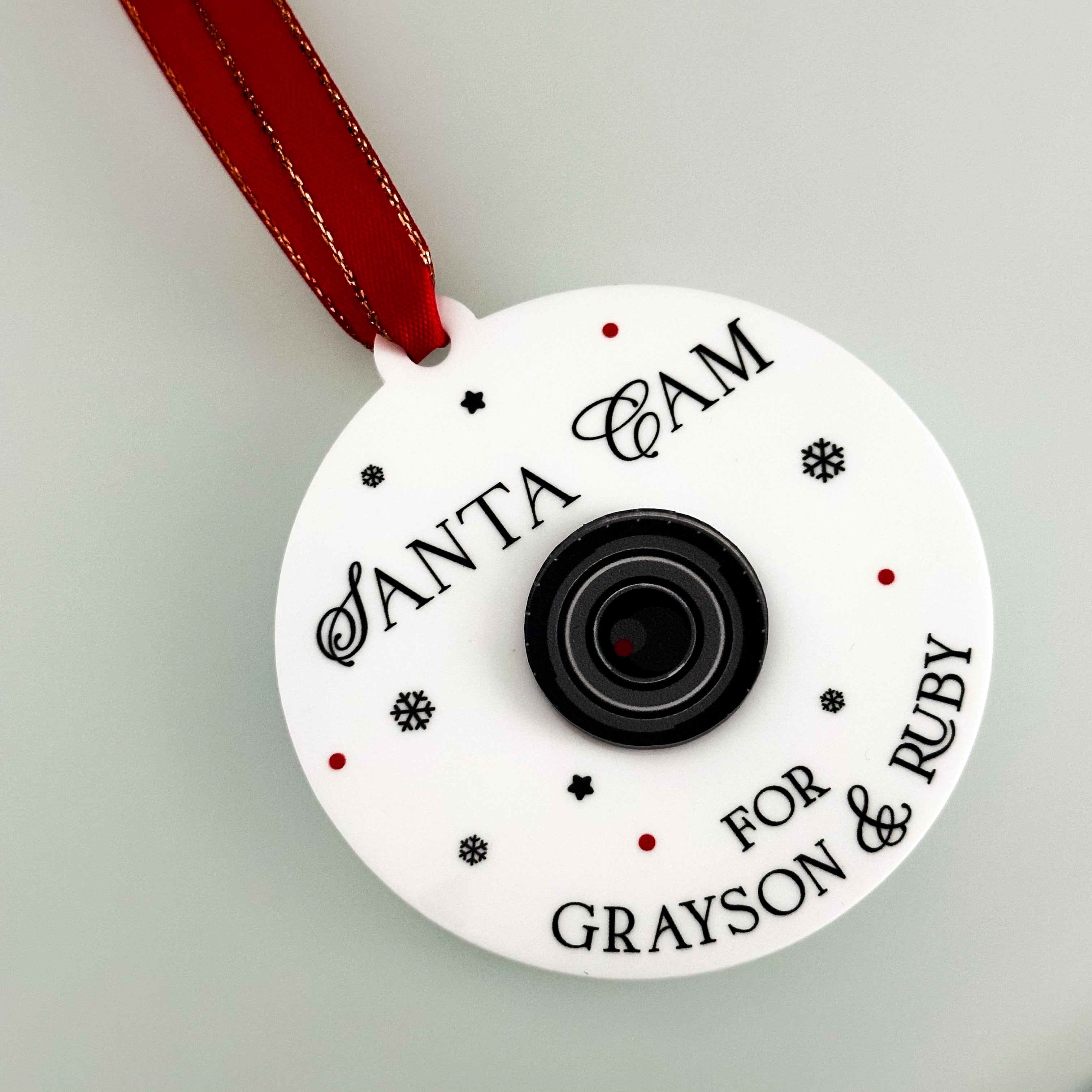 North Pole Surveillance Ornament, Children's Tree Decoration