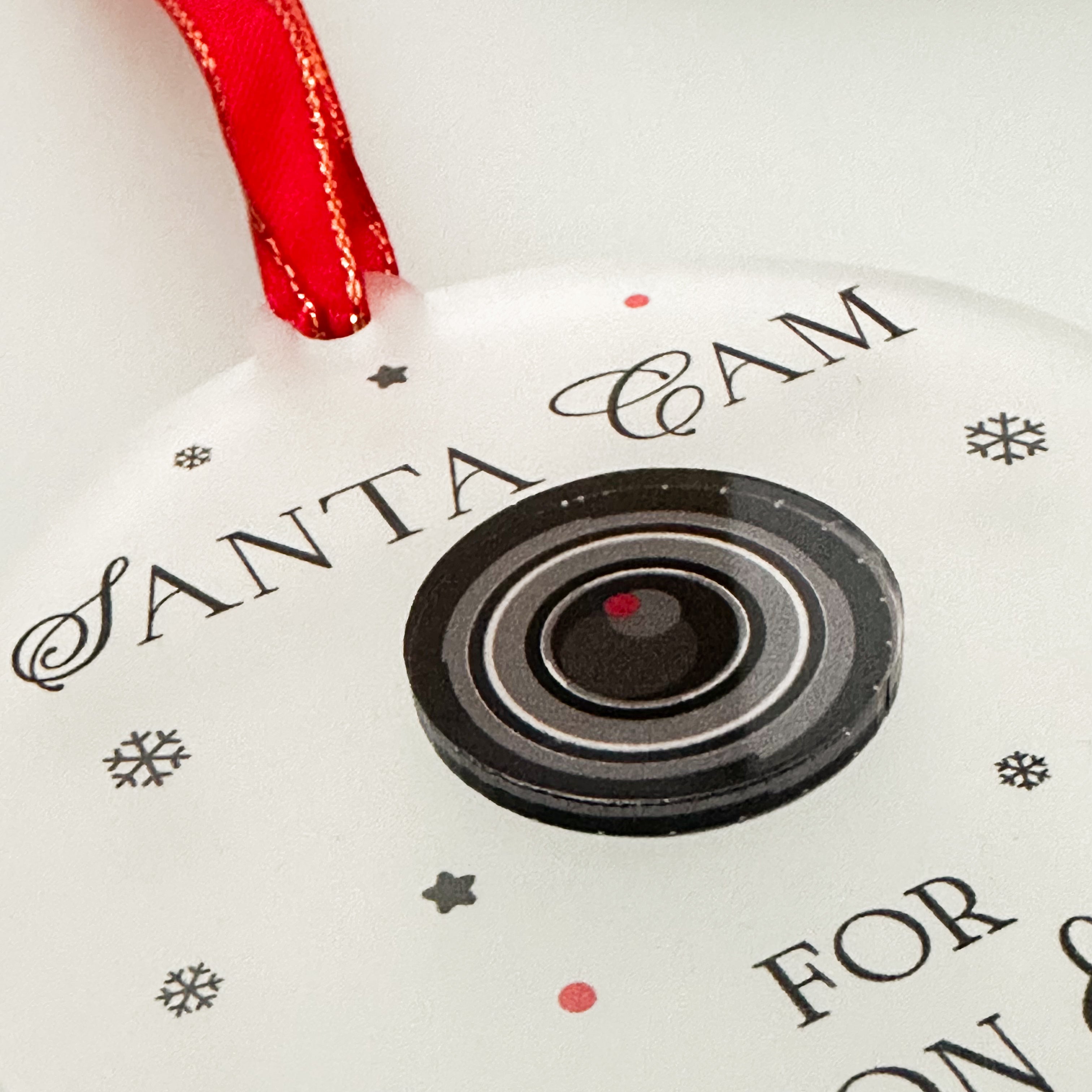 Father Christmas Camera, Naughty, Nice List