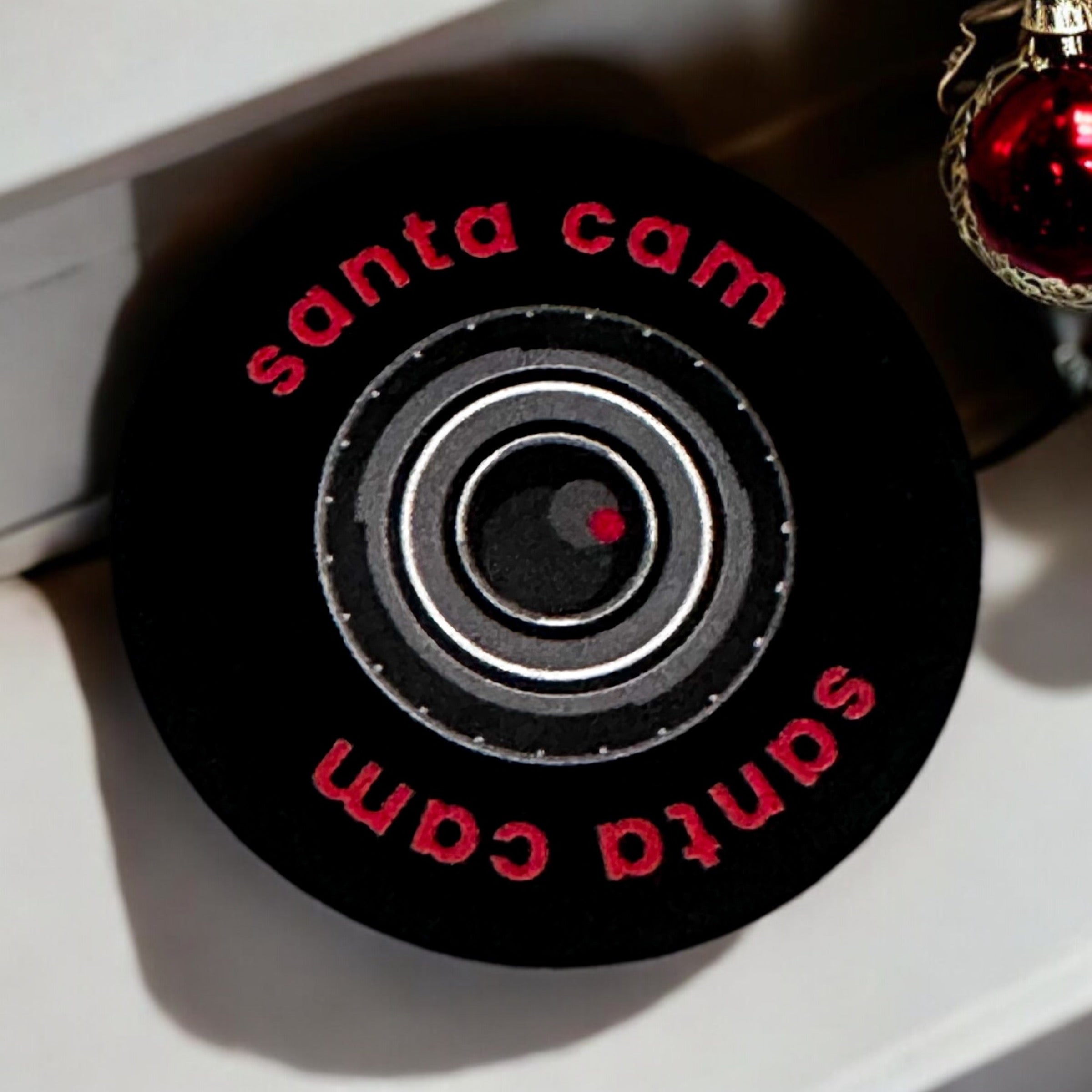 Children's Santa Cam Christmas Decoration, North Pole Surveillance Camera