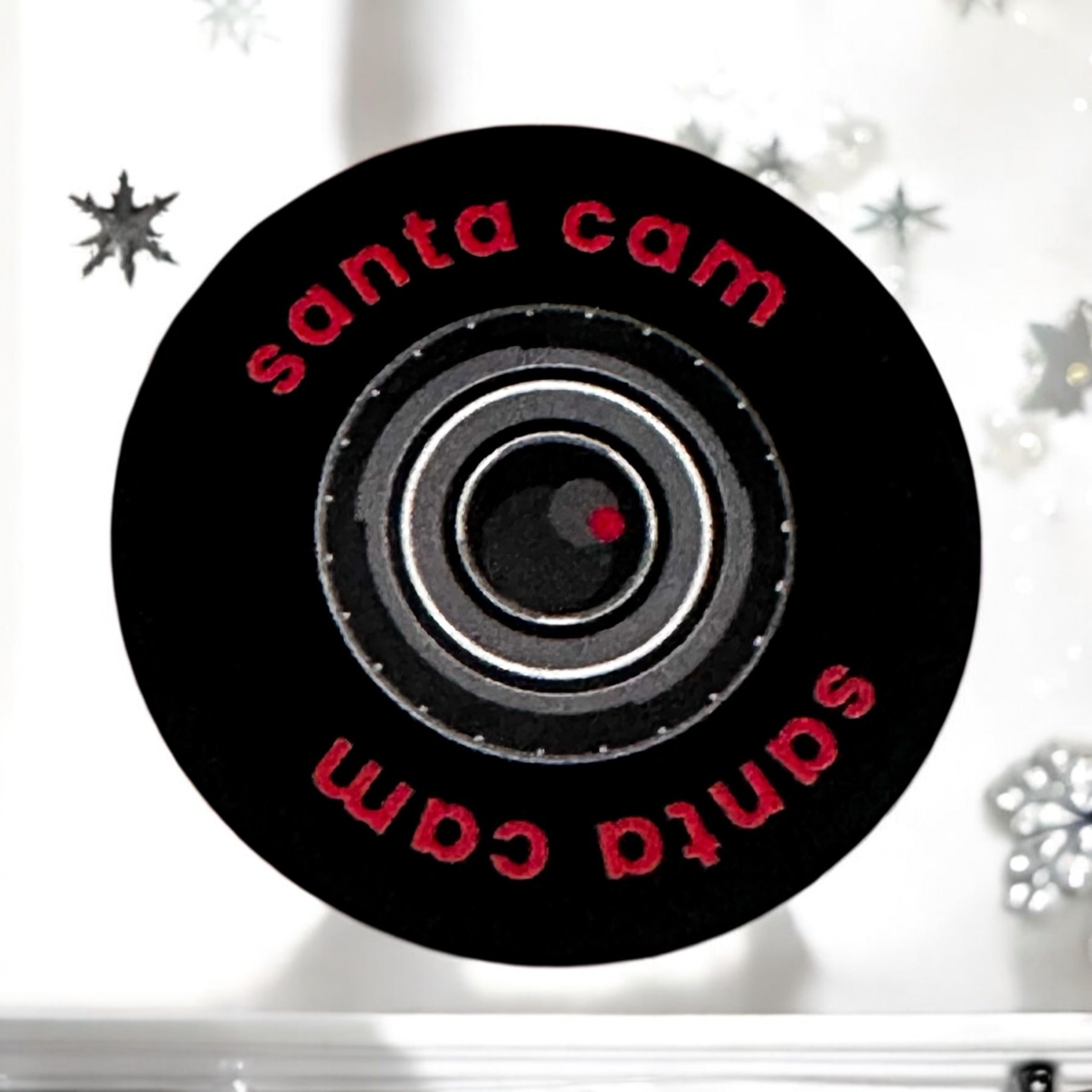 Father Christmas Camera to check the Naughty & Nice List