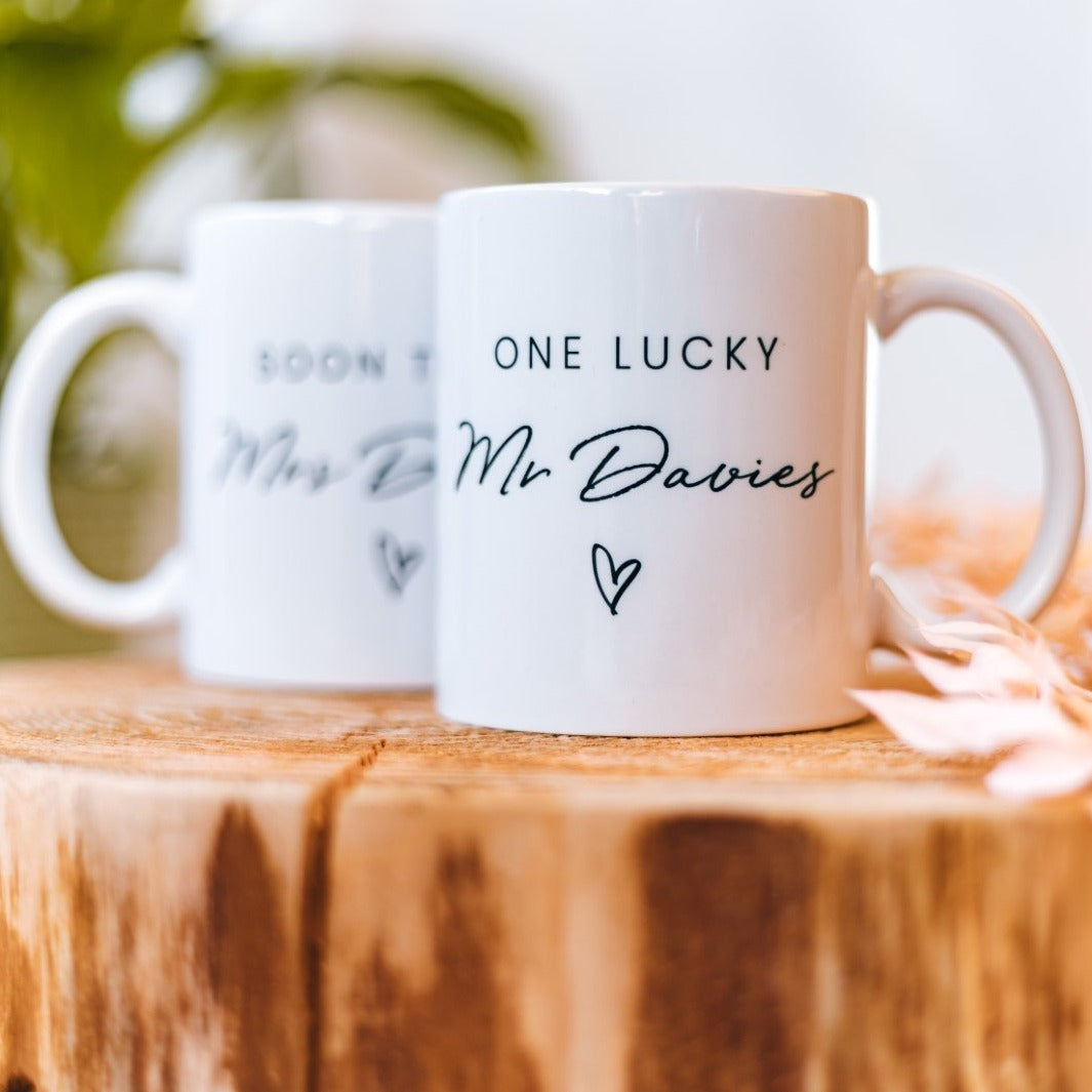Bride & Groom To Be Mugs