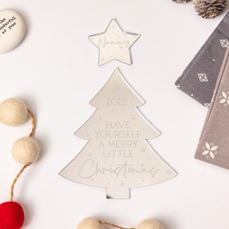 Luxury Engraved Festive Place Names