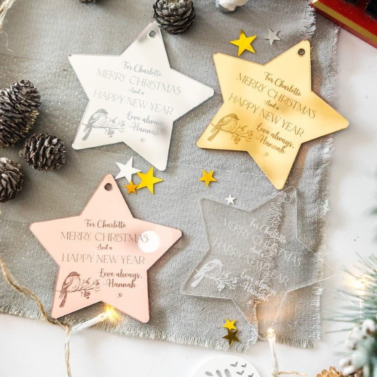 Personalised Christmas Tree Decorations