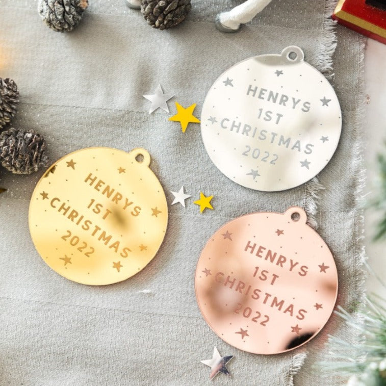 Baby's 1st Christmas Tree Decoration