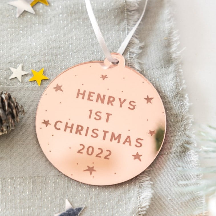 Baby's 1st Christmas Bauble