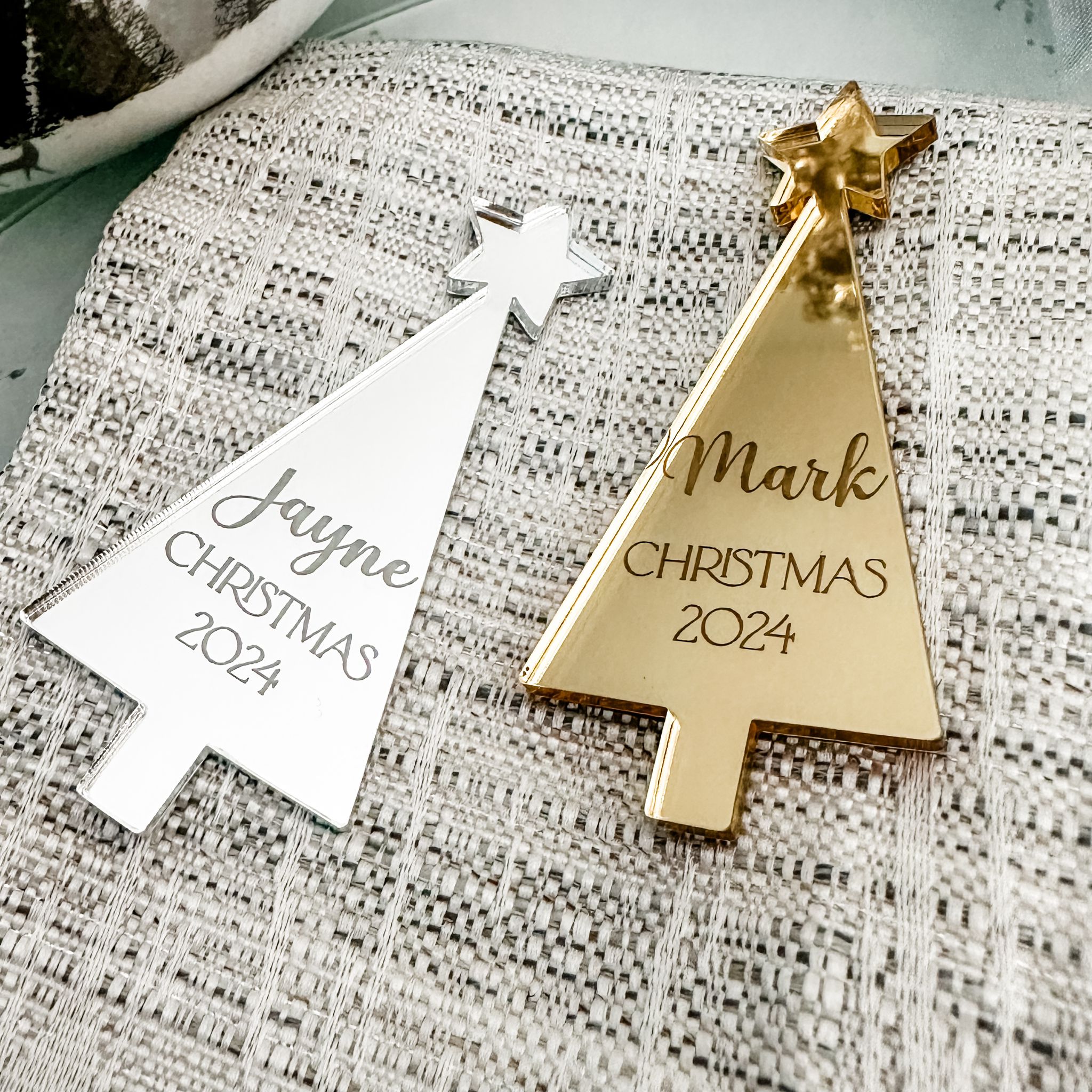 Christmas Party Dinner Place Cards