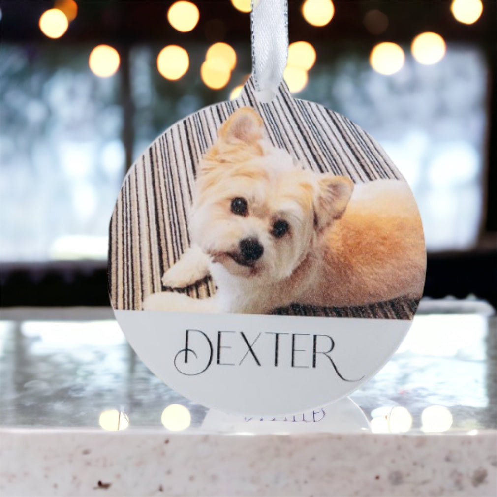 Dog Christmas Tree Personalised Decoration