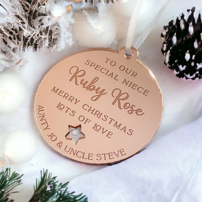 Merry Christmas to our Niece