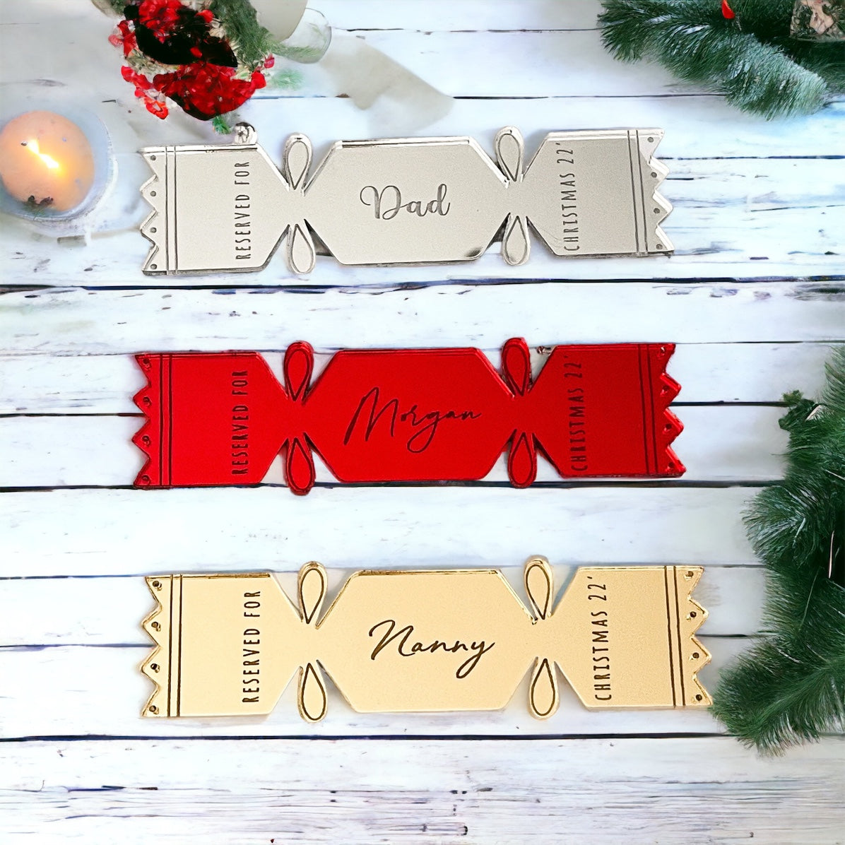 Christmas Cracker Place Names