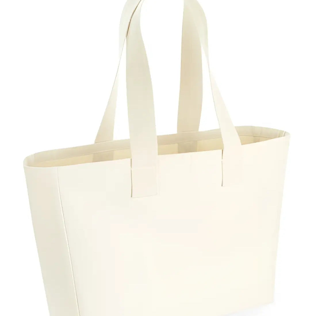 Canvas tote bag – heavyweight cotton with soft webbing handles - branded merchandise