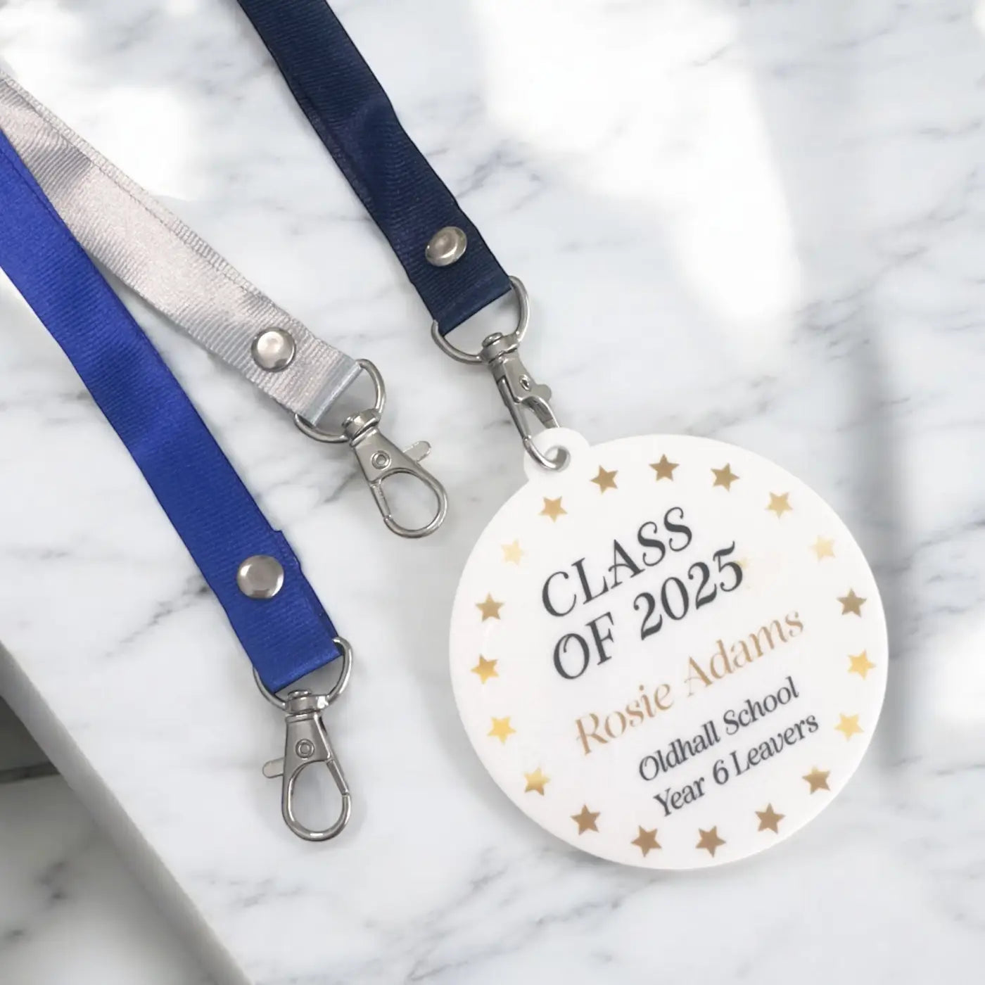 Class of 2025 medal – luxury graduation keepsake | personalised school leavers gift