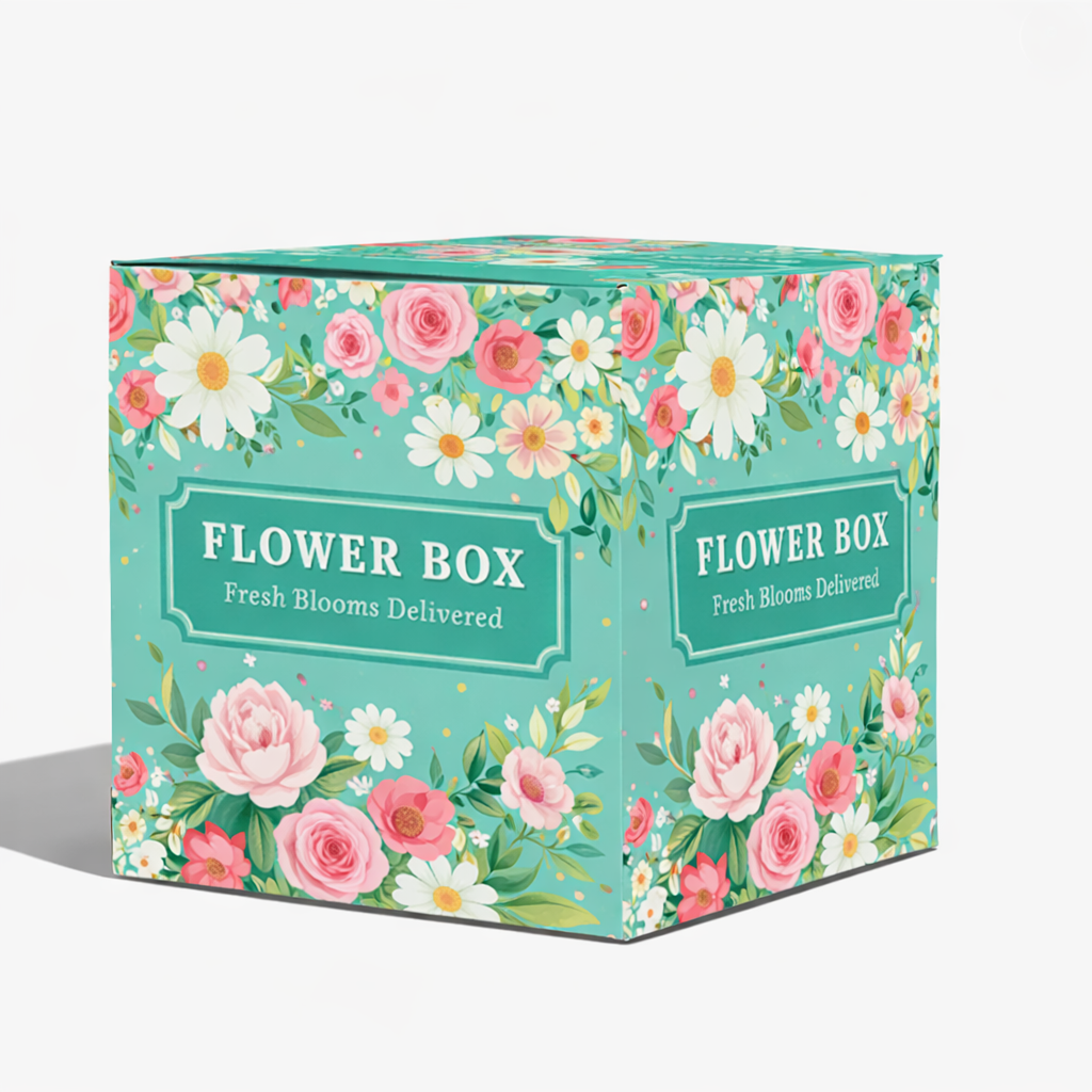 cube display packaging box