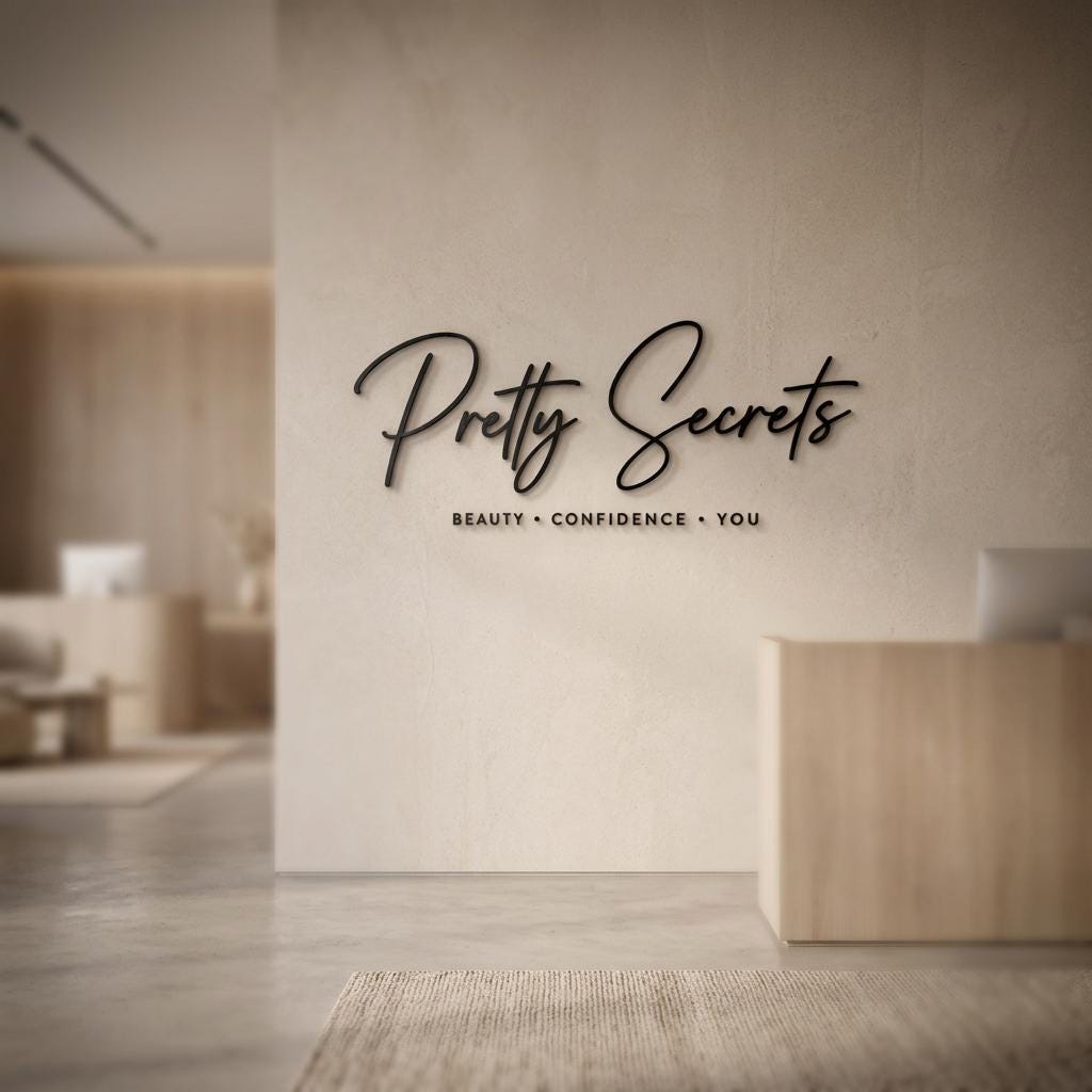 Custom Acrylic Wall Letters & 3D Logo Signs for branded display areas