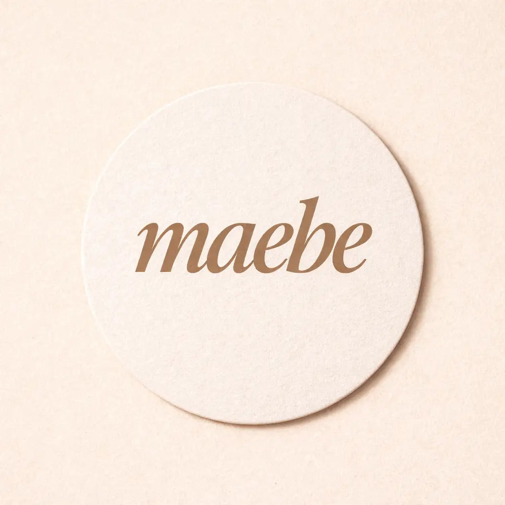 Custom logo coasters | premium pulp board - personalised drink mats