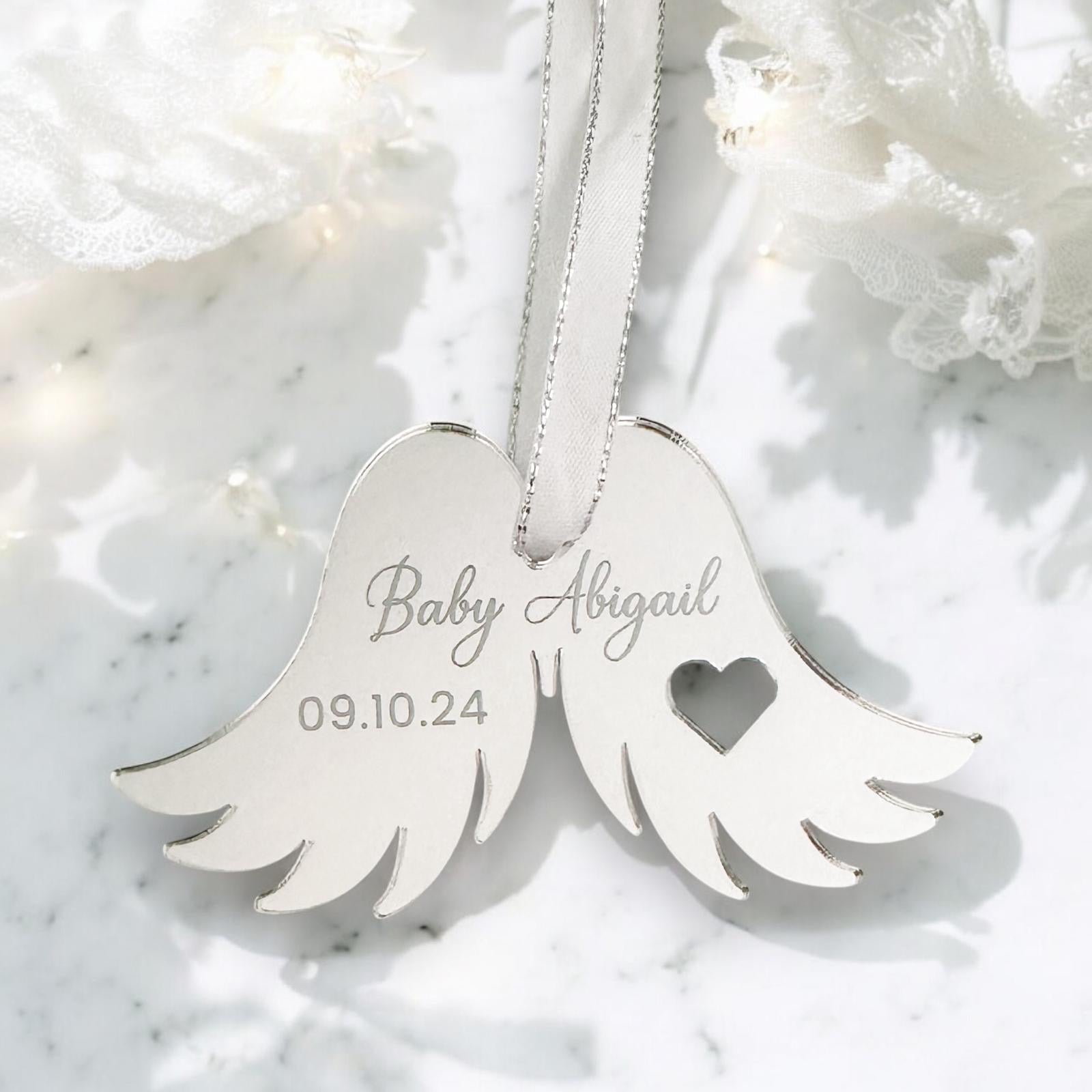Baby Remembrance Personalised Christmas Tree Decoration