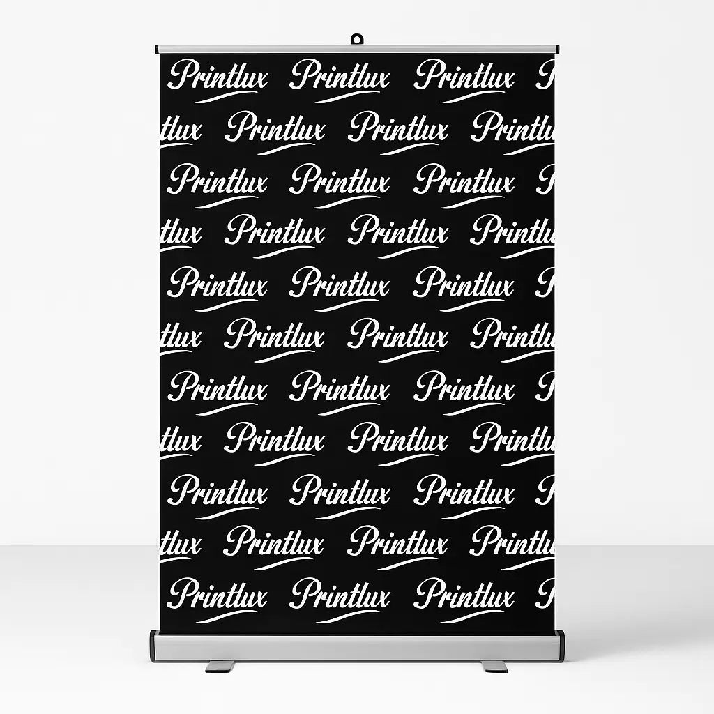 Event backdrop – custom wide format banner | step and repeat logo display