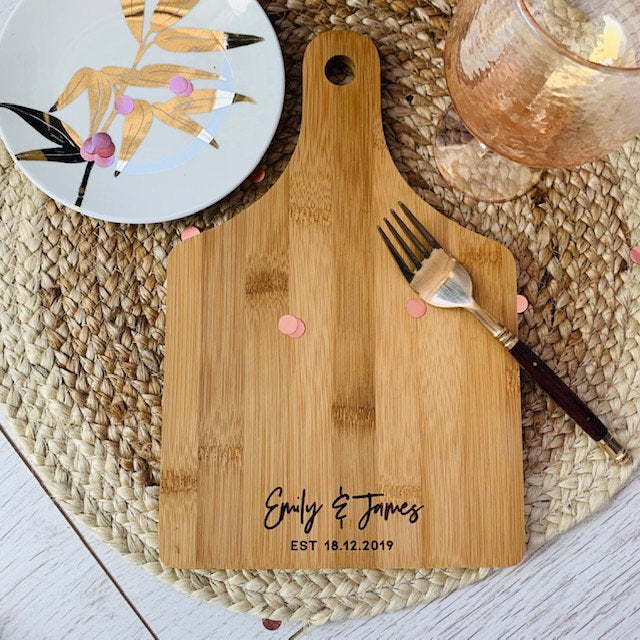 Personalised Wood Cheeseboard