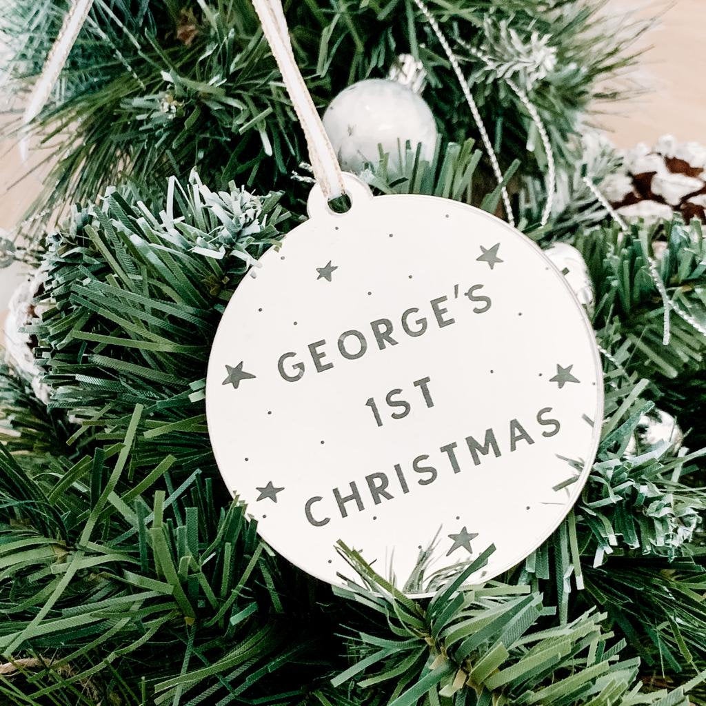 Baby's First Christmas Bauble