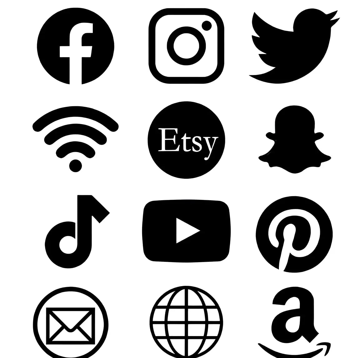 Luxury dome social media sign | custom qr code personalised acrylic & tap to pay display