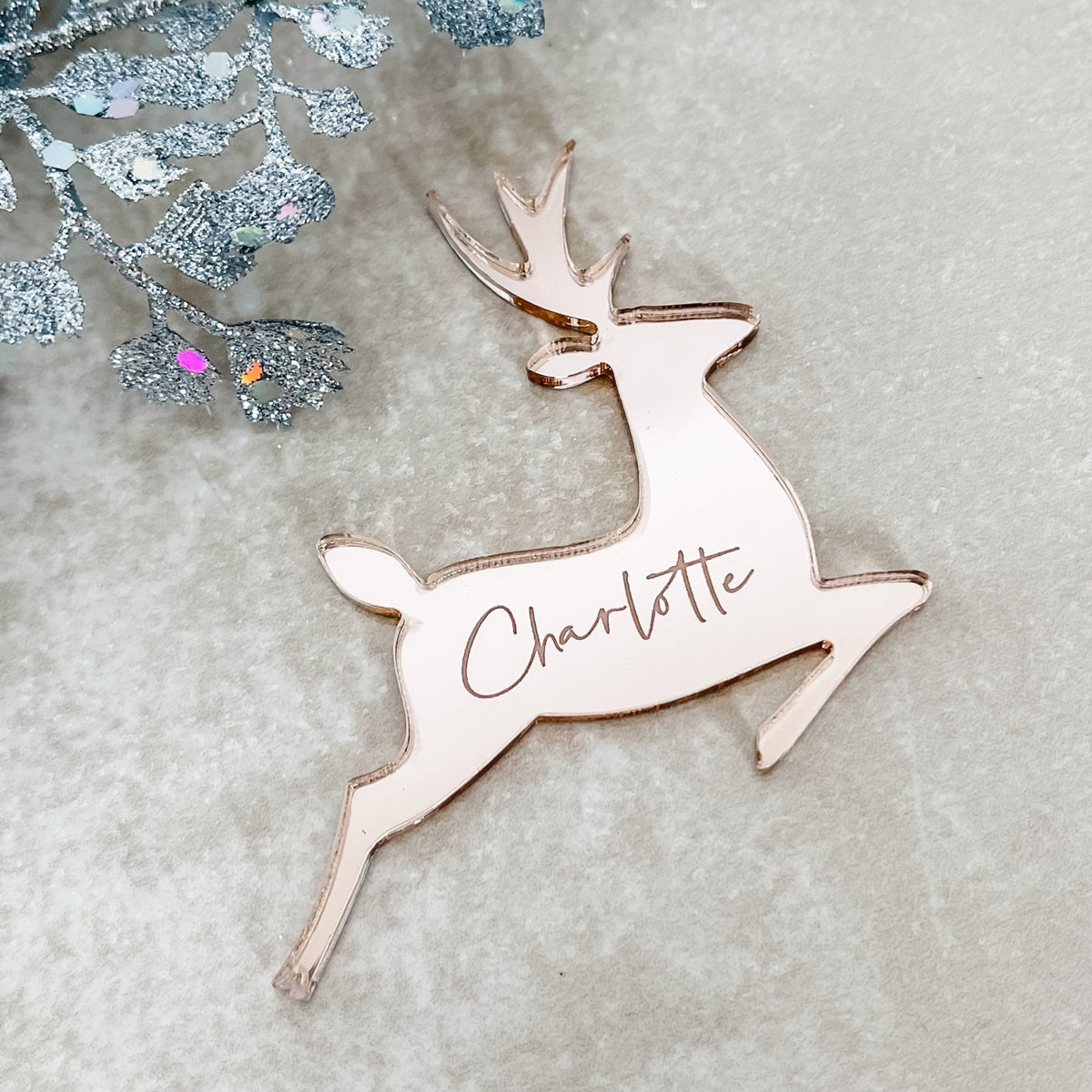 Personalised Christmas party sign designed for Christmas celebrations
