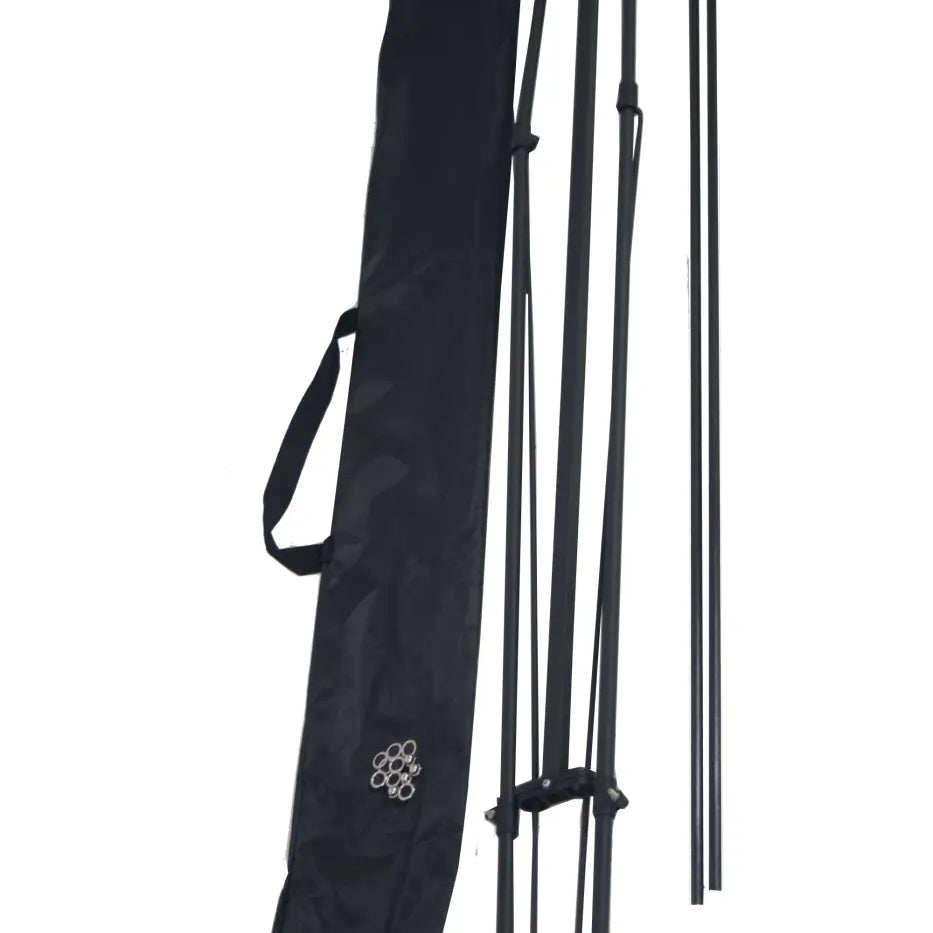 Luxury x banner stand – heavy duty tension display with carry case