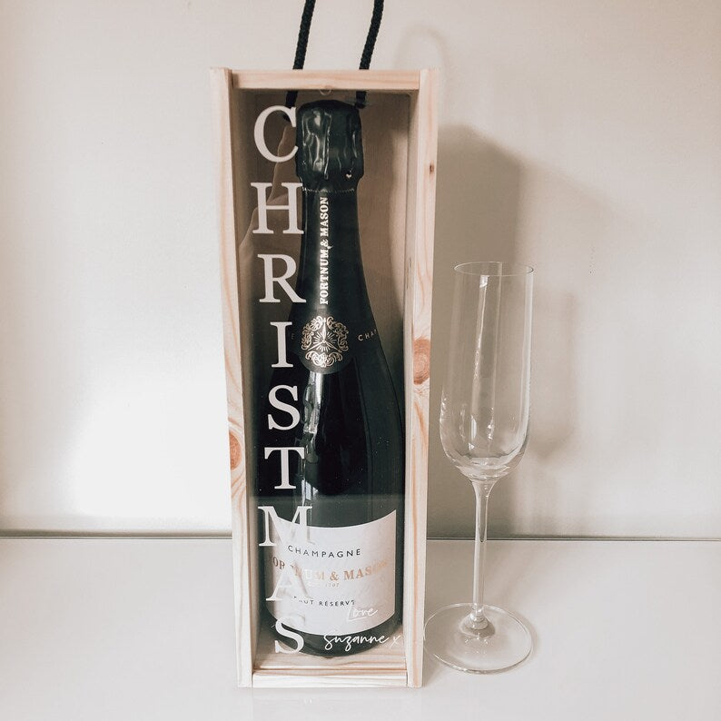 Luxury Christmas Wine Bottle Holder