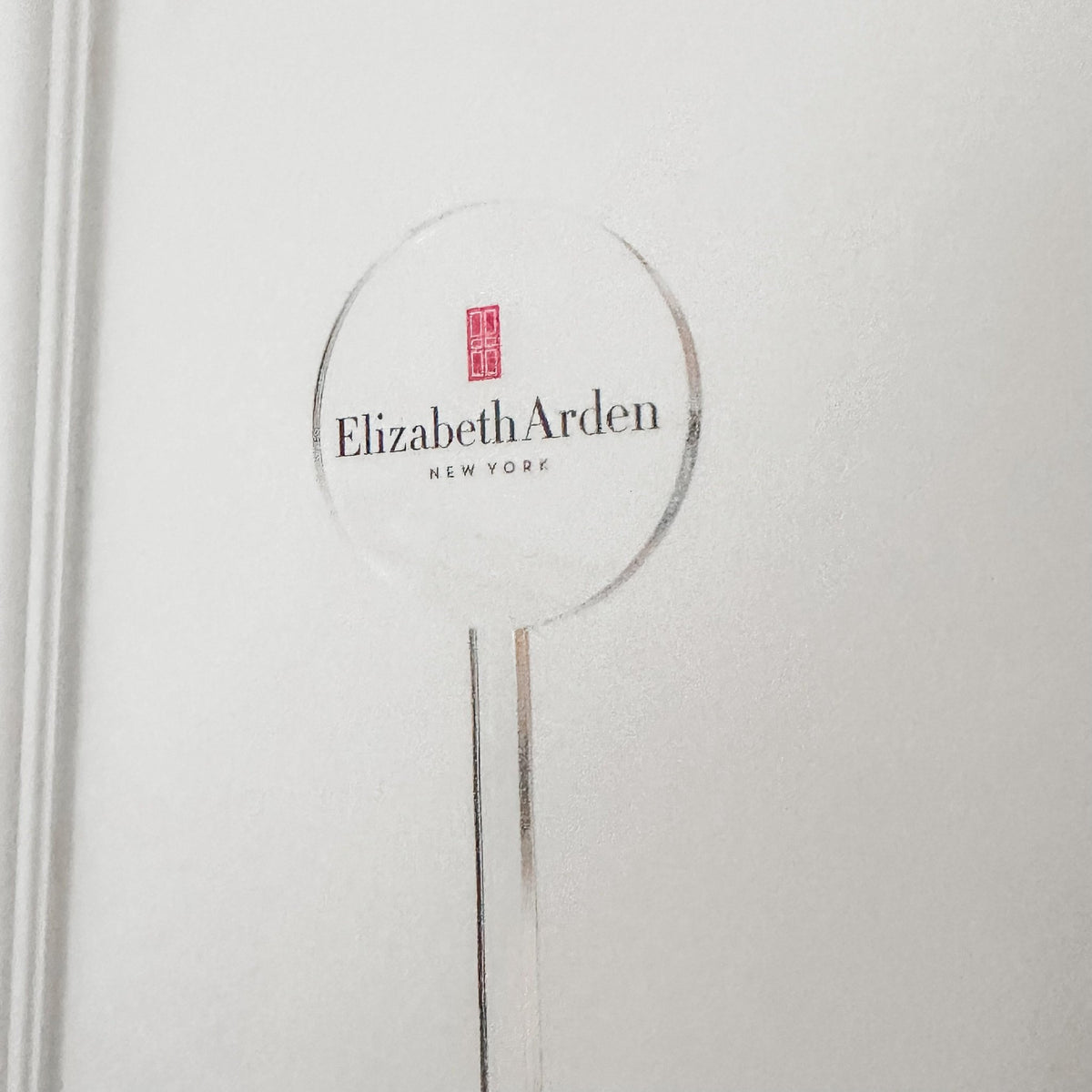 Personalised Acrylic Drink Stirrers for branded event drinks