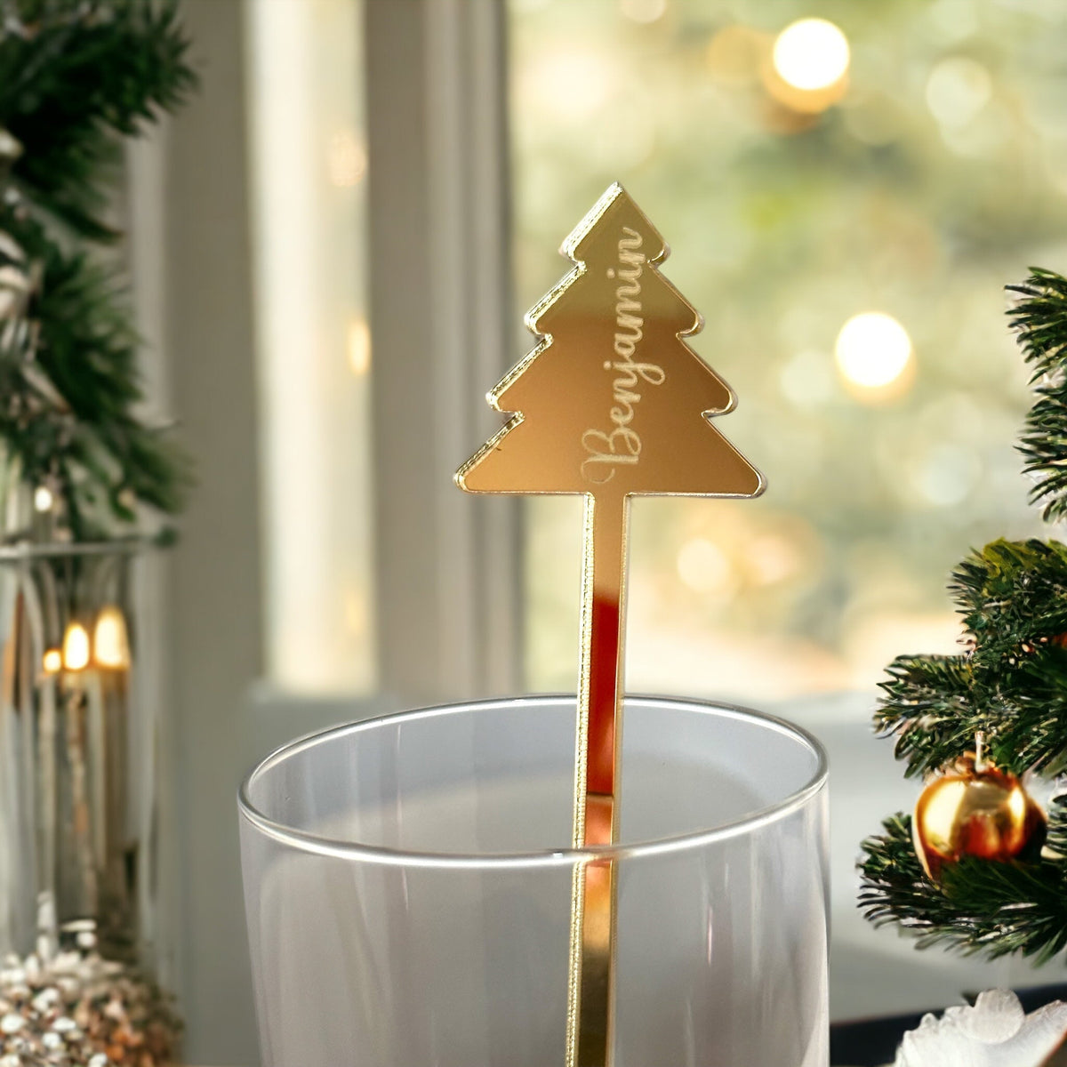 Personalised Drinks Stirrers for company event drinks