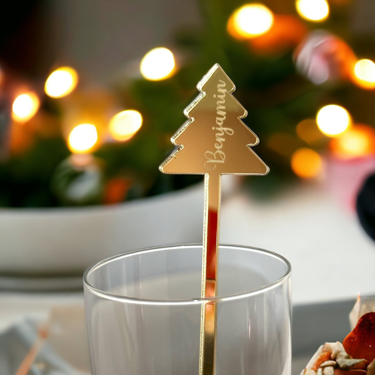 Personalised Drinks Stirrers for branded event drinks