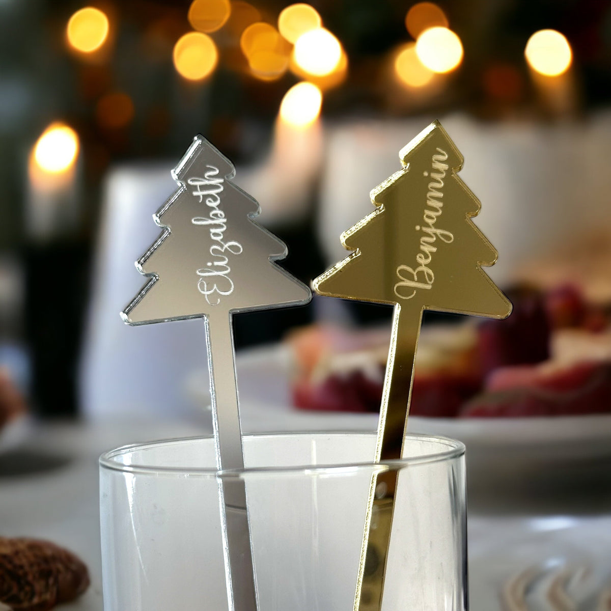 Personalised Drinks Stirrers with personalised logo artwork for company event drinks