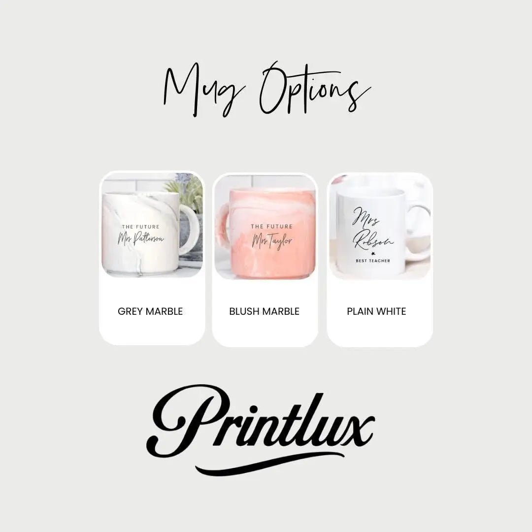 Personalised His & Hers Engagement Mugs for birthday and celebration gifts