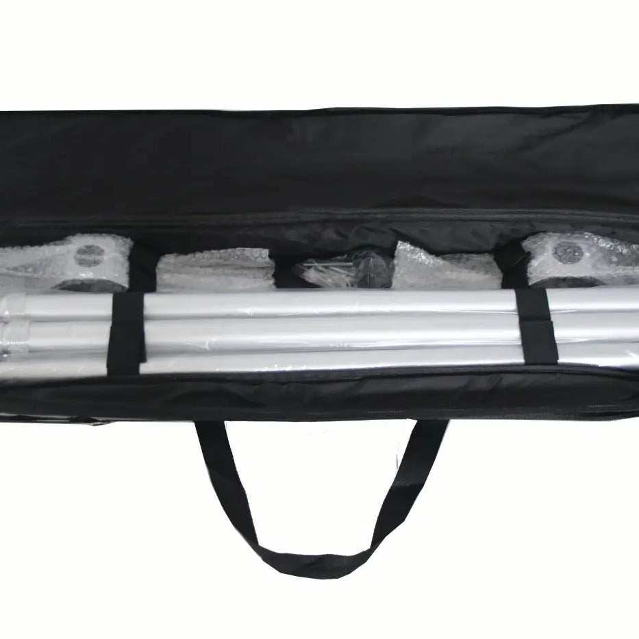 Telescopic tension banner | grand format display 1500mm x 2160mm – portable stand