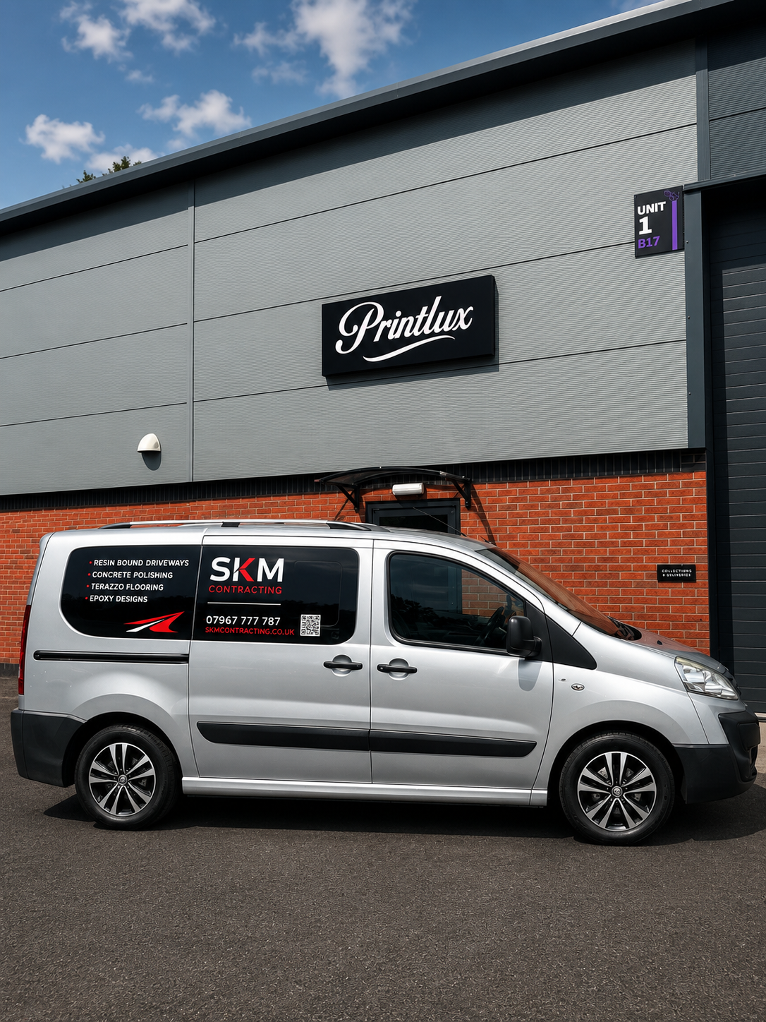 Van Graphics & Brand Refresh | Two-Van Vehicle Branding Project
