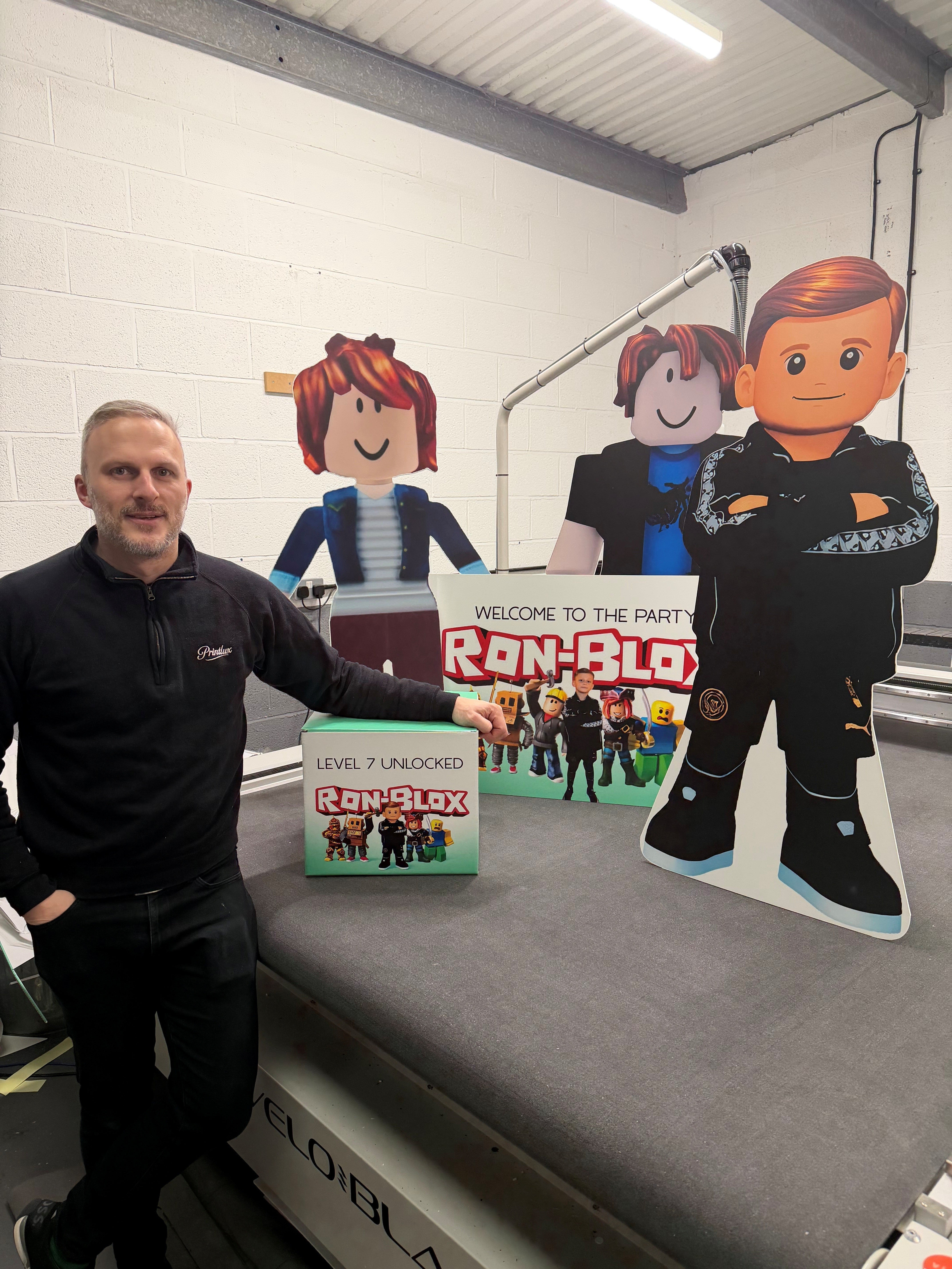 Ronnie Foden Turns 7: Creating a Show-Stopping “Ronblox” Birthday Experience