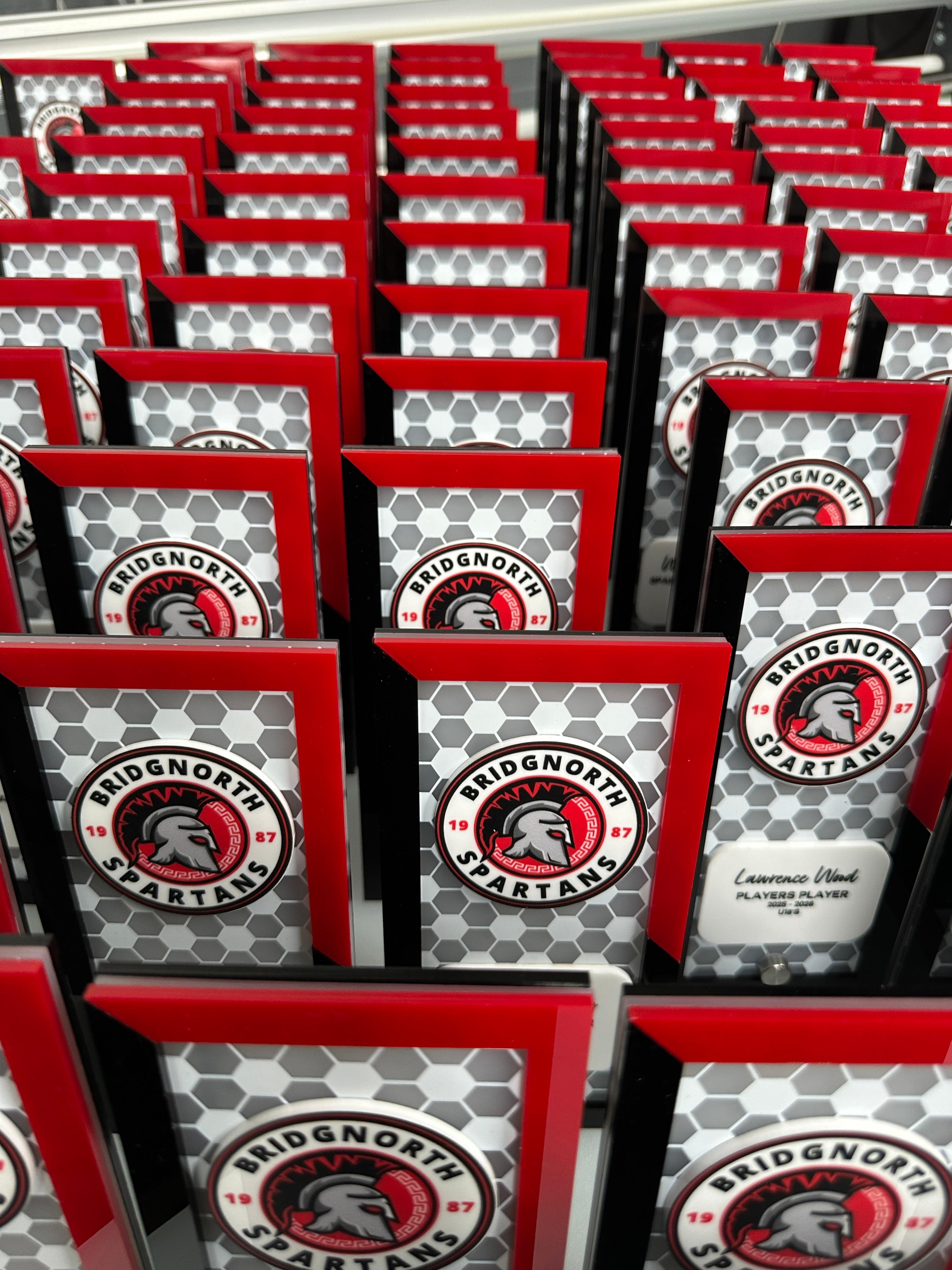 Custom Football Trophies Designed To Mean Something: Spartans FC x Printlux