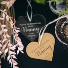Personalised 1st Mother's Day as My Nanny Hanging Tag