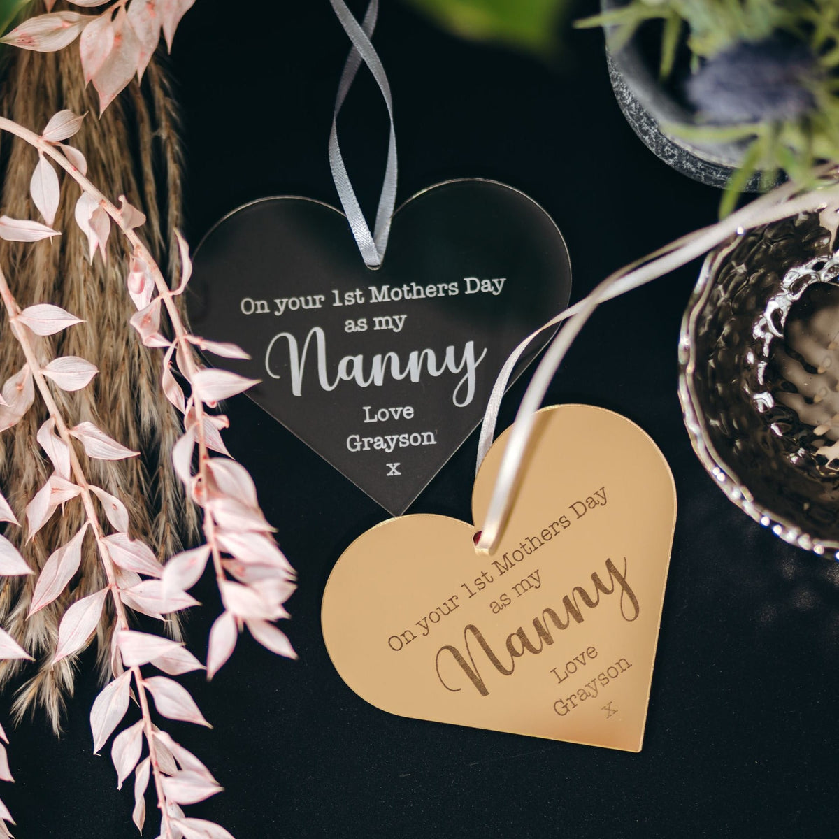 Personalised 1st Mother's Day as My Nanny Hanging Tag