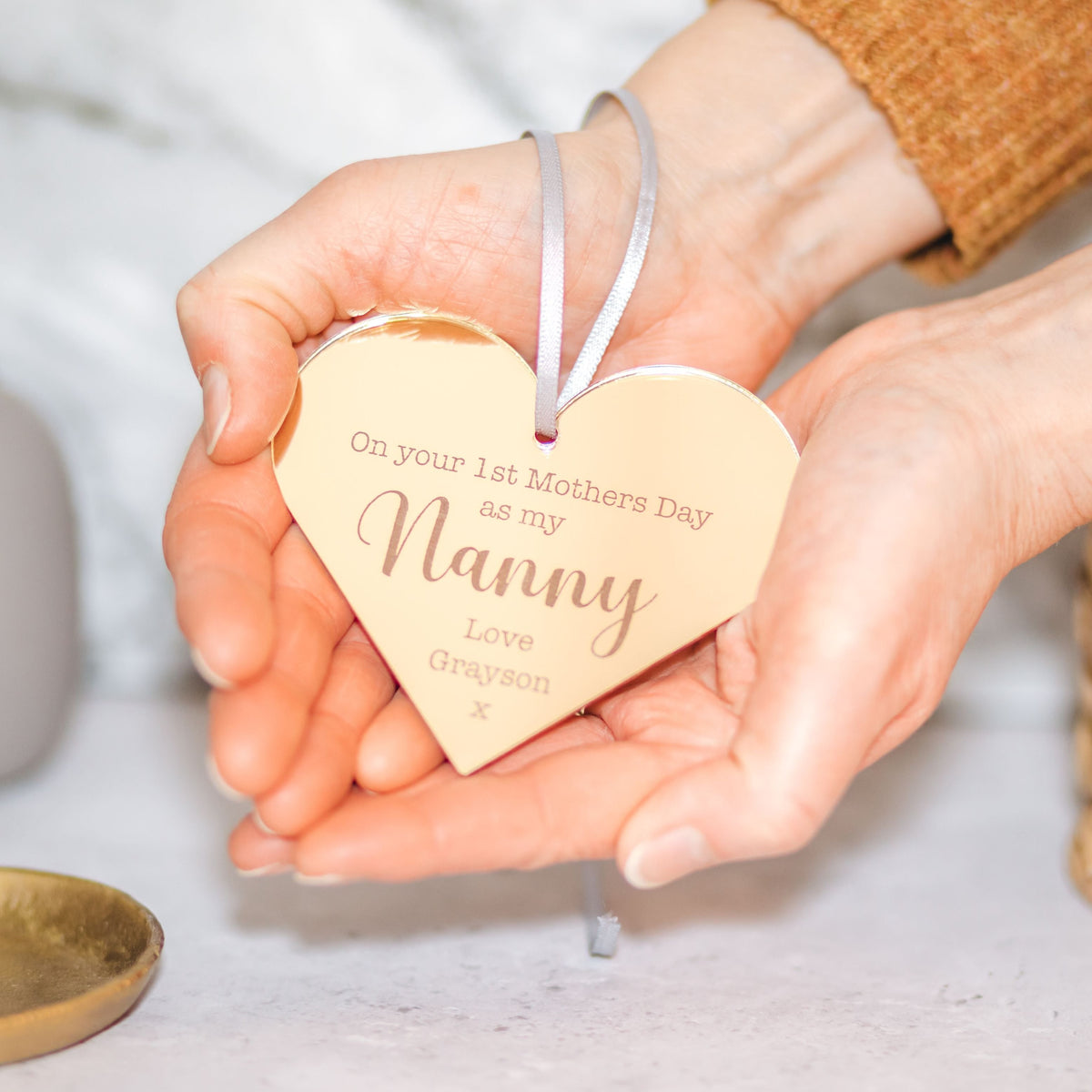Personalised Fist Mother's Day As My Nanny Gift
