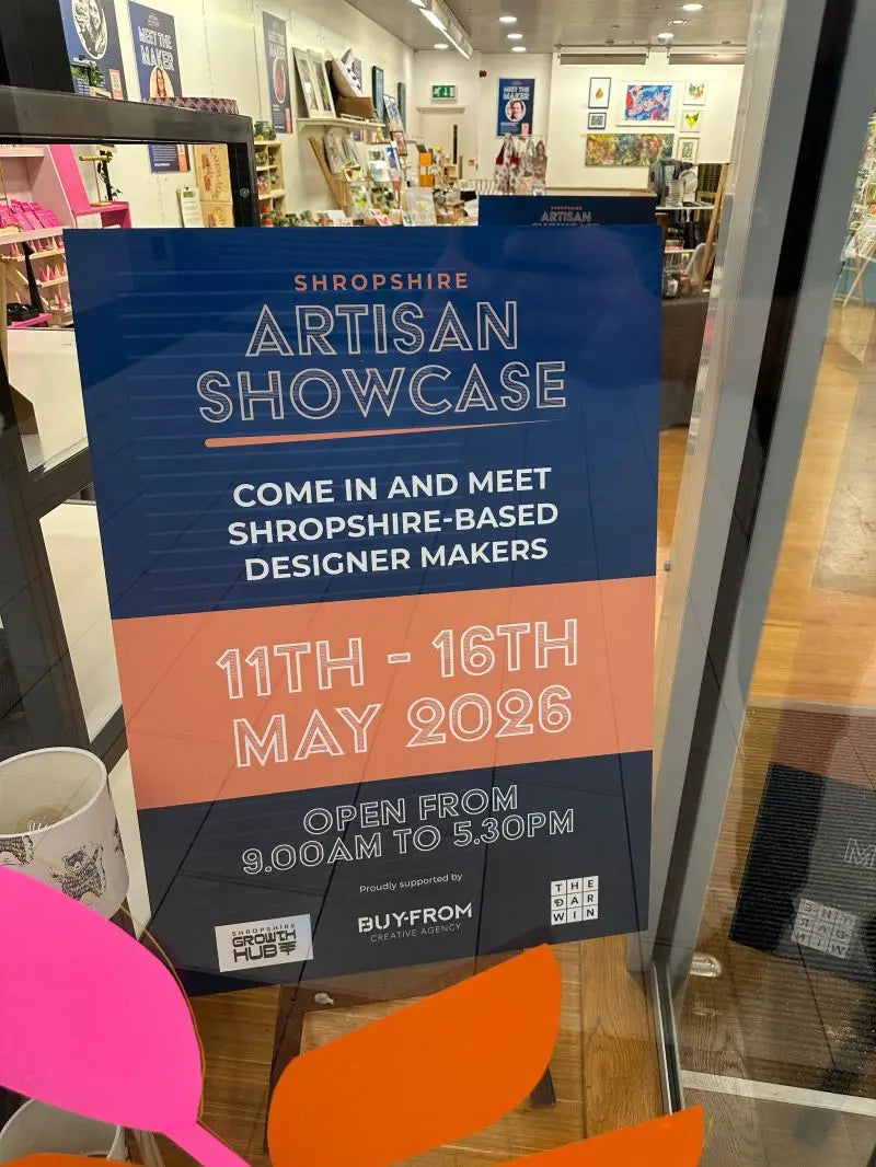 6am install at the darwin shrewsbury: behind the scenes of shropshire artisan showcase 2026